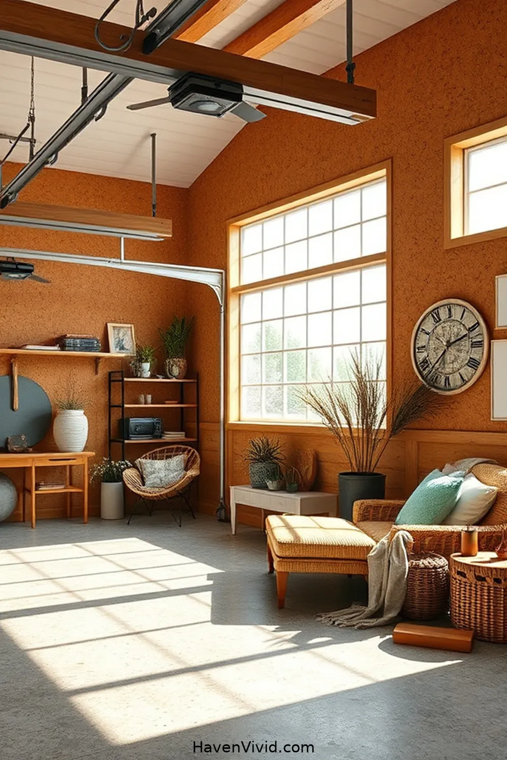 11 Ways for Coastal Living in a Garage Using Cork 3 Cork Wall Panels for Texture and Insulation for 11 Ways for Coastal Living in a Garage Using Cork