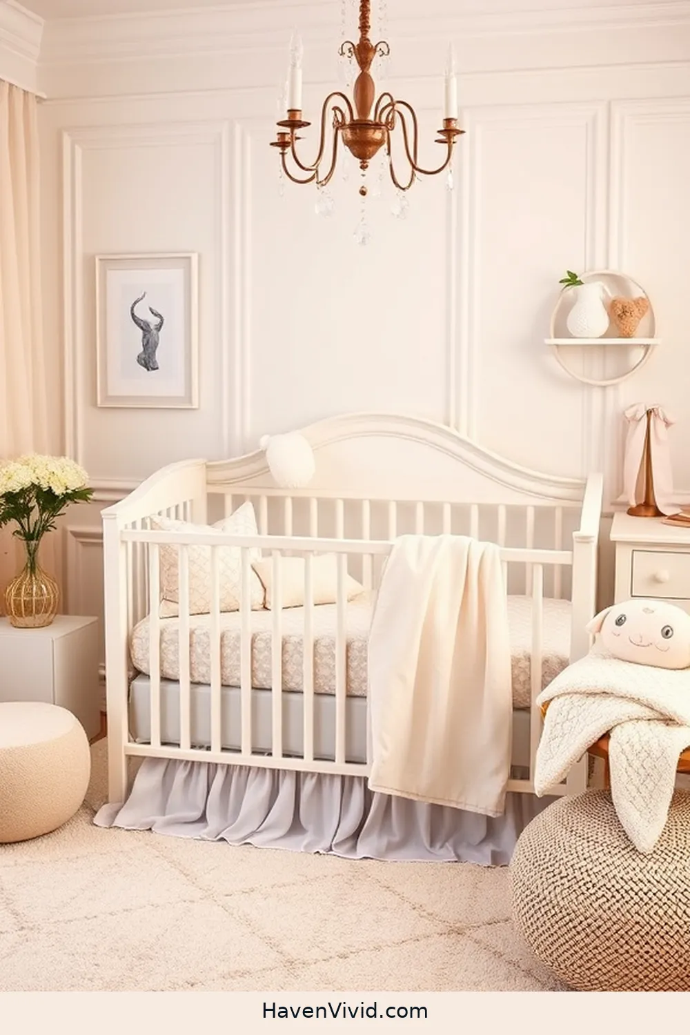 11 Ways to Create a Glamorous Nursery Using Organic Cotton 2 Choose Organic Cotton Crib Bedding for 11 Ways to Create a Glamorous Nursery Using Organic Cotton