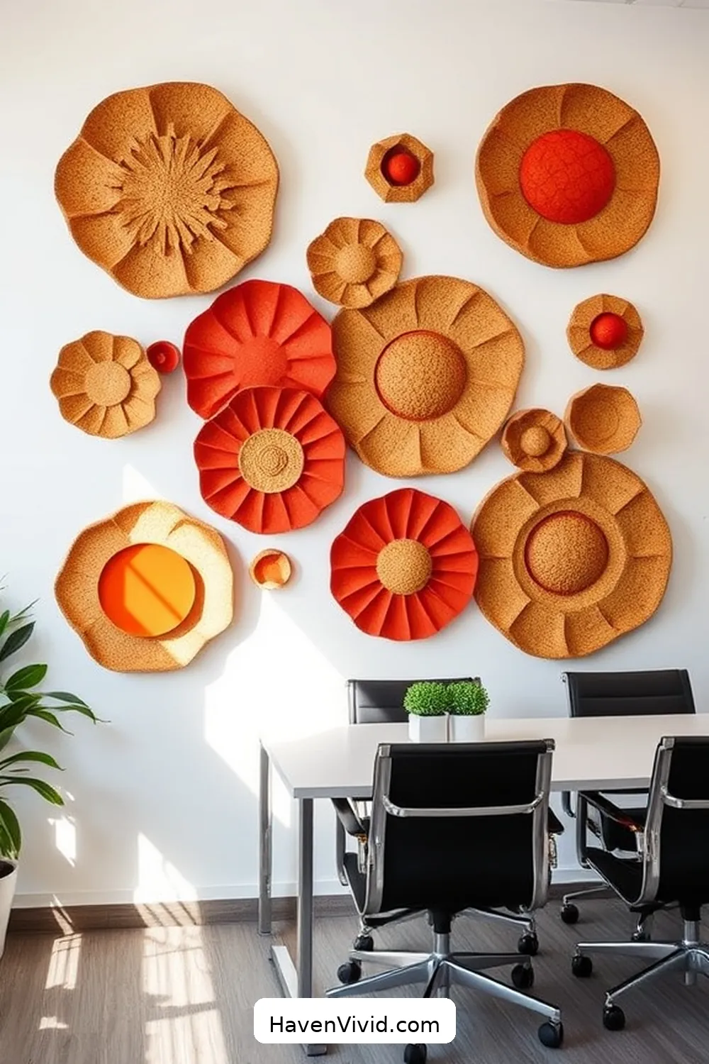 11 Ways to Embrace Eco-Friendly Living Using Cork in Your Home Office 12 Cork Wall Art for Personal Touch for 11 Ways to Embrace Eco-Friendly Living Using Cork in Your Home Office