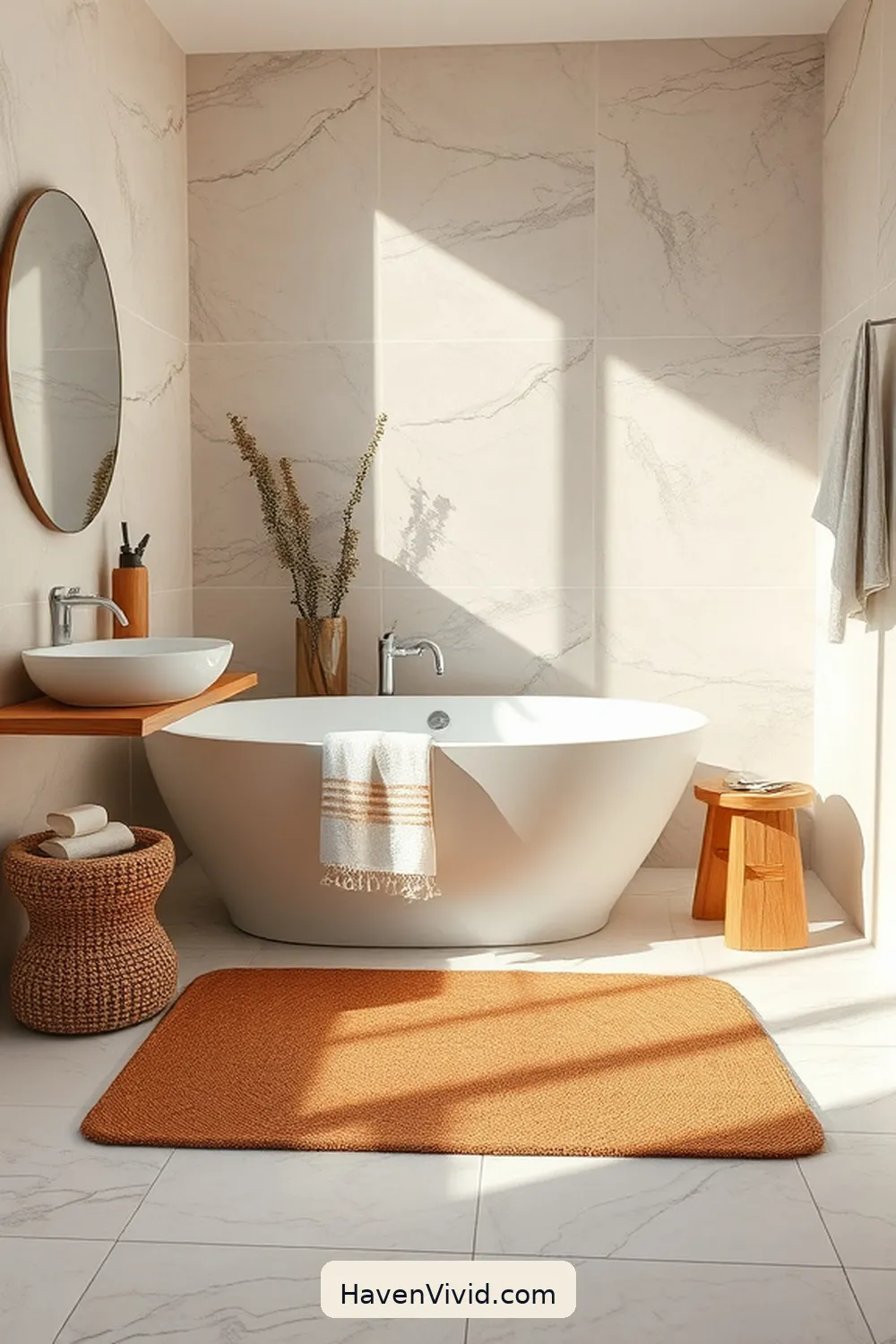 11 Ways to Embrace a Minimalist Lifestyle in Your Bathroom Using Cork 4 Cork Bath Mats for Comfort and Style for 11 Ways to Embrace a Minimalist Lifestyle in Your Bathroom Using Cork