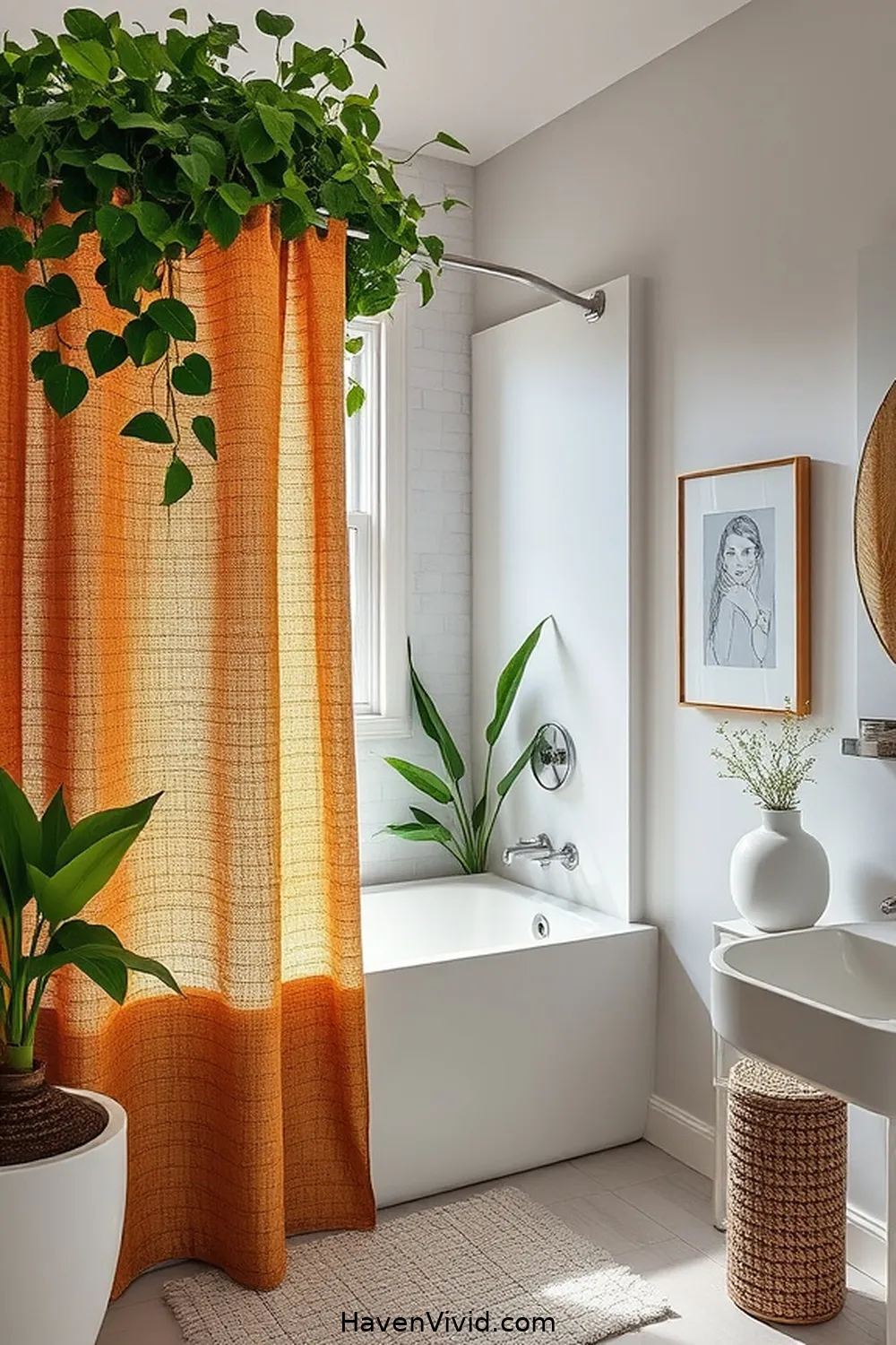 11 Ways to Embrace a Minimalist Lifestyle in Your Bathroom Using Cork 9 Cork Shower Curtains for a Natural Vibe for 11 Ways to Embrace a Minimalist Lifestyle in Your Bathroom Using Cork