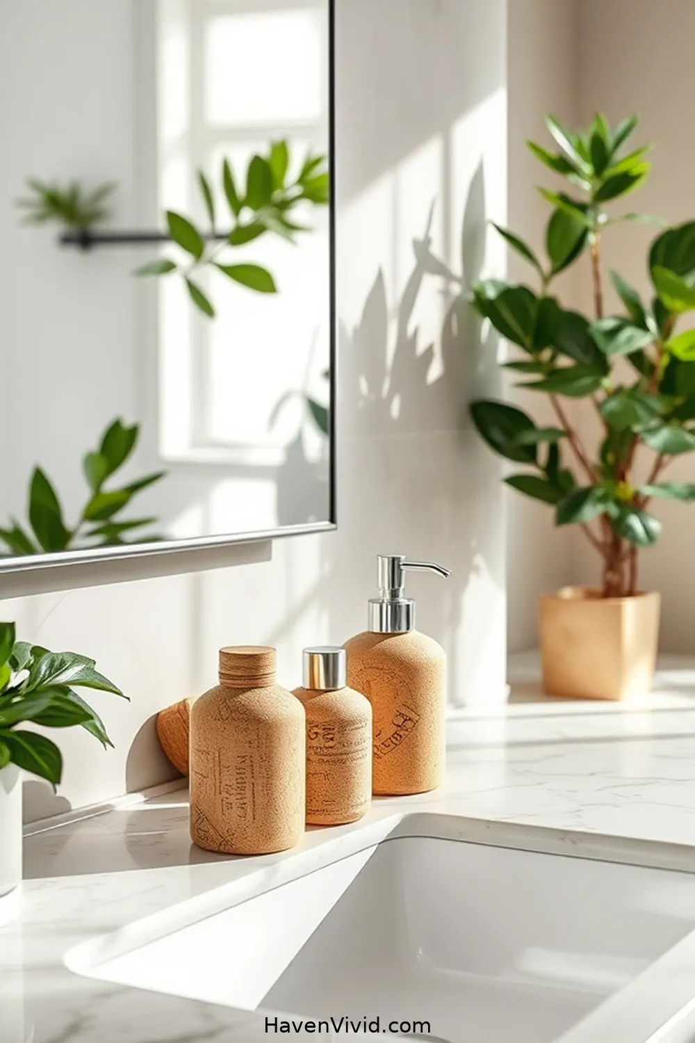 11 Ways to Embrace a Minimalist Lifestyle in Your Bathroom Using Cork 5 Eco-Friendly Cork Soap Dispensers for 11 Ways to Embrace a Minimalist Lifestyle in Your Bathroom Using Cork