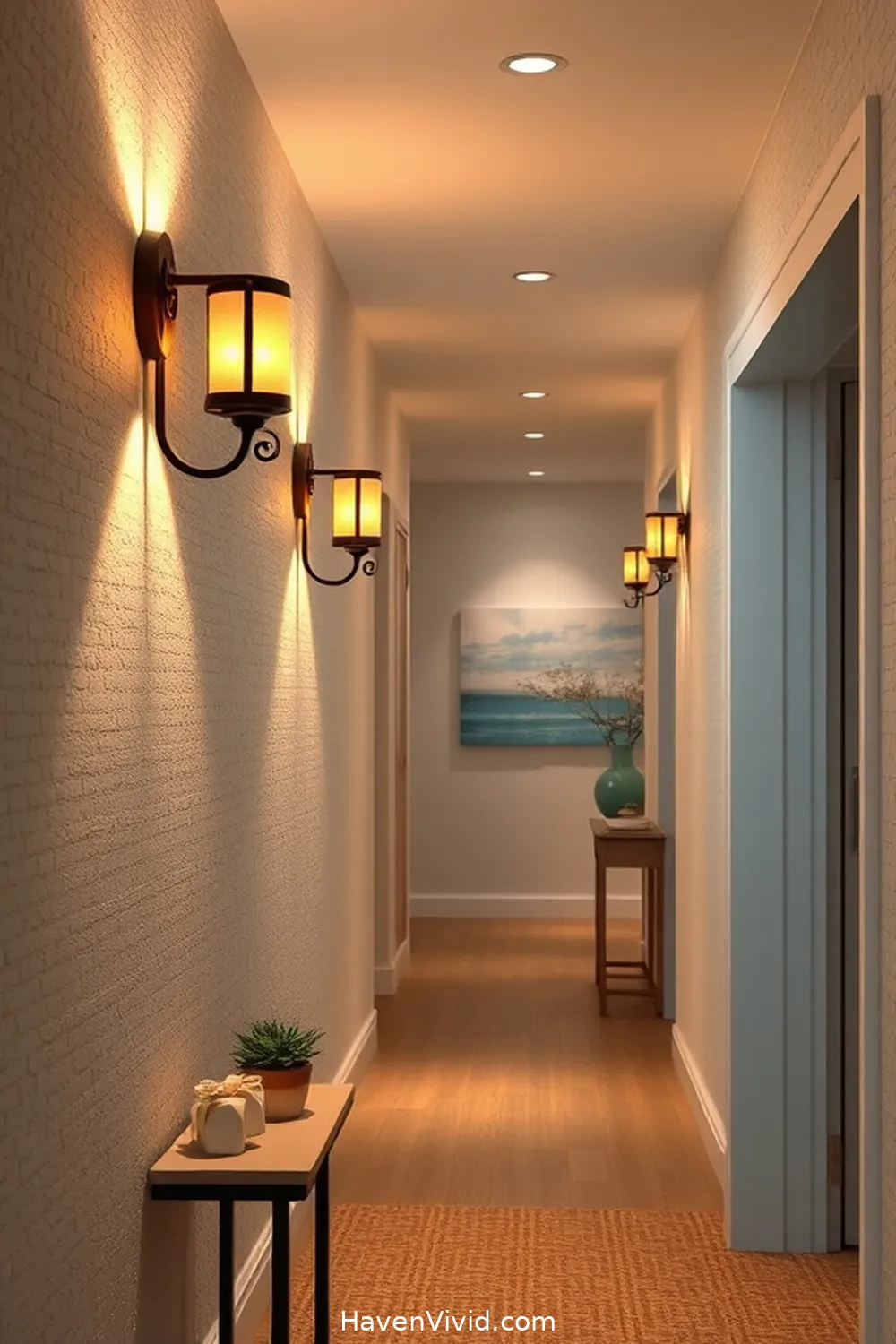 11 Ways to Illuminate Your Coastal Hallway Using Solar-Powered Lights 2 Install Solar Wall Sconces for Ambient Lighting for 11 Ways to Illuminate Your Coastal Hallway Using Solar-Powered Lights