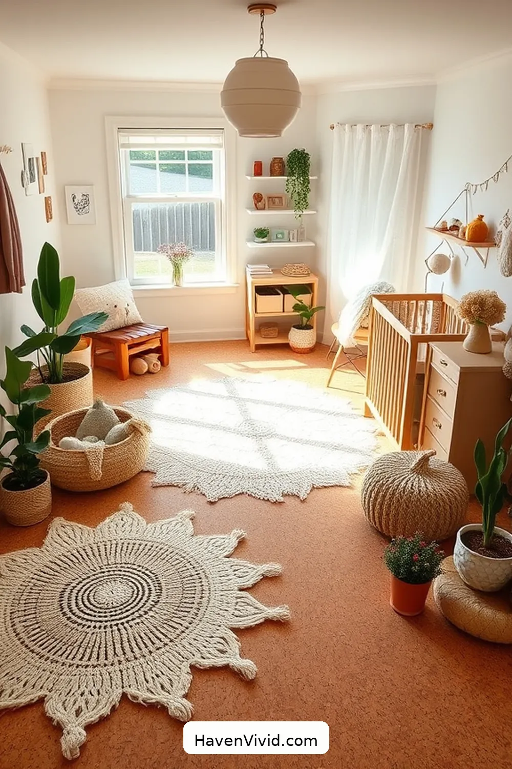 11 Ways to Use Cork in Farmhouse Nursery Living Design 2 Cork Flooring for Comfort and Style for 11 Ways to Use Cork in Farmhouse Nursery Living Design