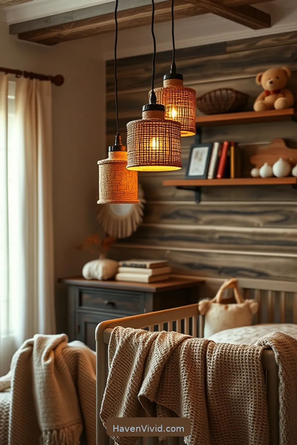 11 Ways to Use Cork in Farmhouse Nursery Living Design 9 Cork Lighting Fixtures for Warmth for 11 Ways to Use Cork in Farmhouse Nursery Living Design