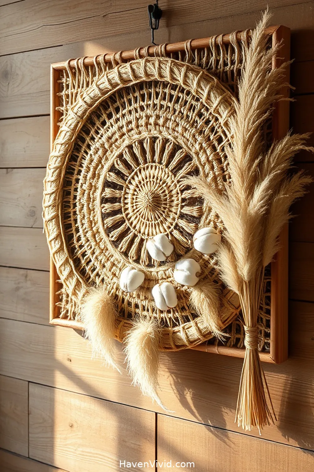 11 Ways to Use Natural Fibers in Your Farmhouse Kitchen 10 Display Natural Fiber Wall Art for 11 Ways to Use Natural Fibers in Your Farmhouse Kitchen
