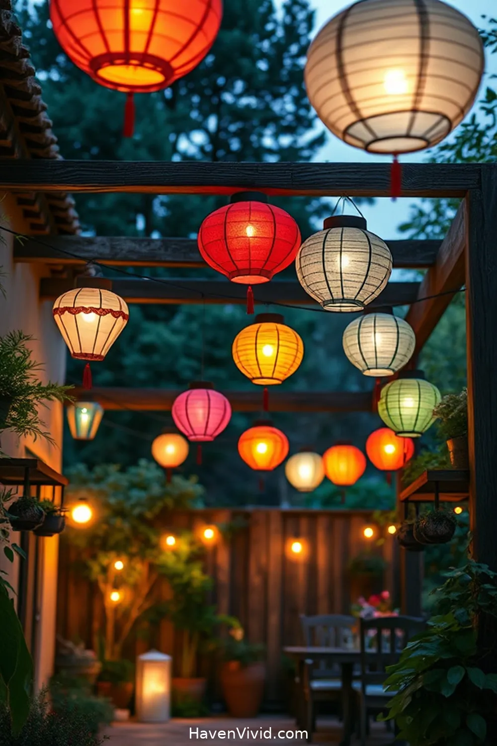12 Chic Ways for a Glamorous Outdoor Patio Lifestyle Using Upcycled Fabric 10 Unique Fabric Lanterns and Light Covers for 12 Chic Ways for a Glamorous Outdoor Patio Lifestyle Using Upcycled Fabric