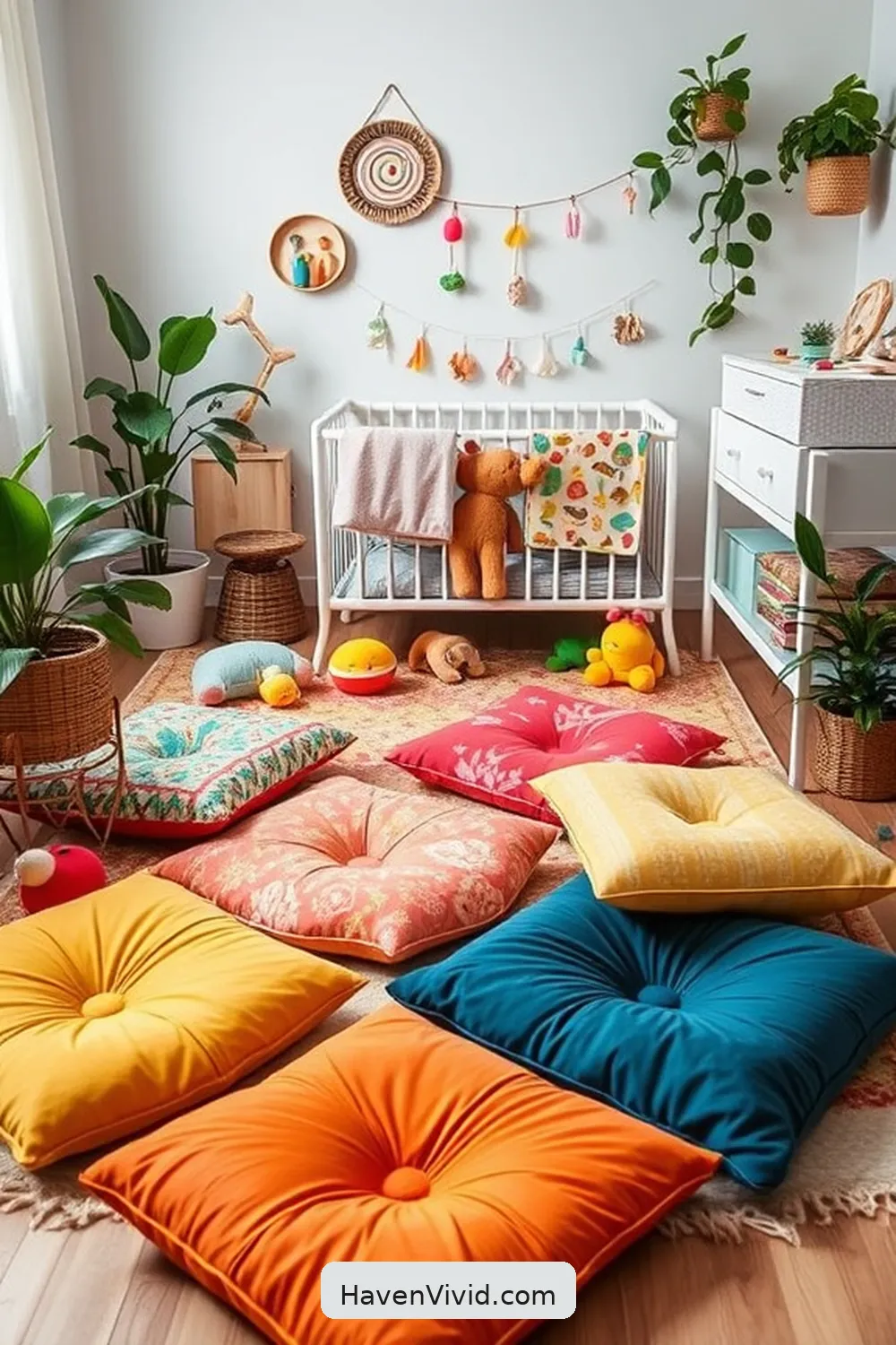 12 Creative Ways for Family-Friendly Living in Your Nursery Using Upcycled Fabric 12 Comfy Floor Cushions for 12 Creative Ways for Family-Friendly Living in Your Nursery Using Upcycled Fabric