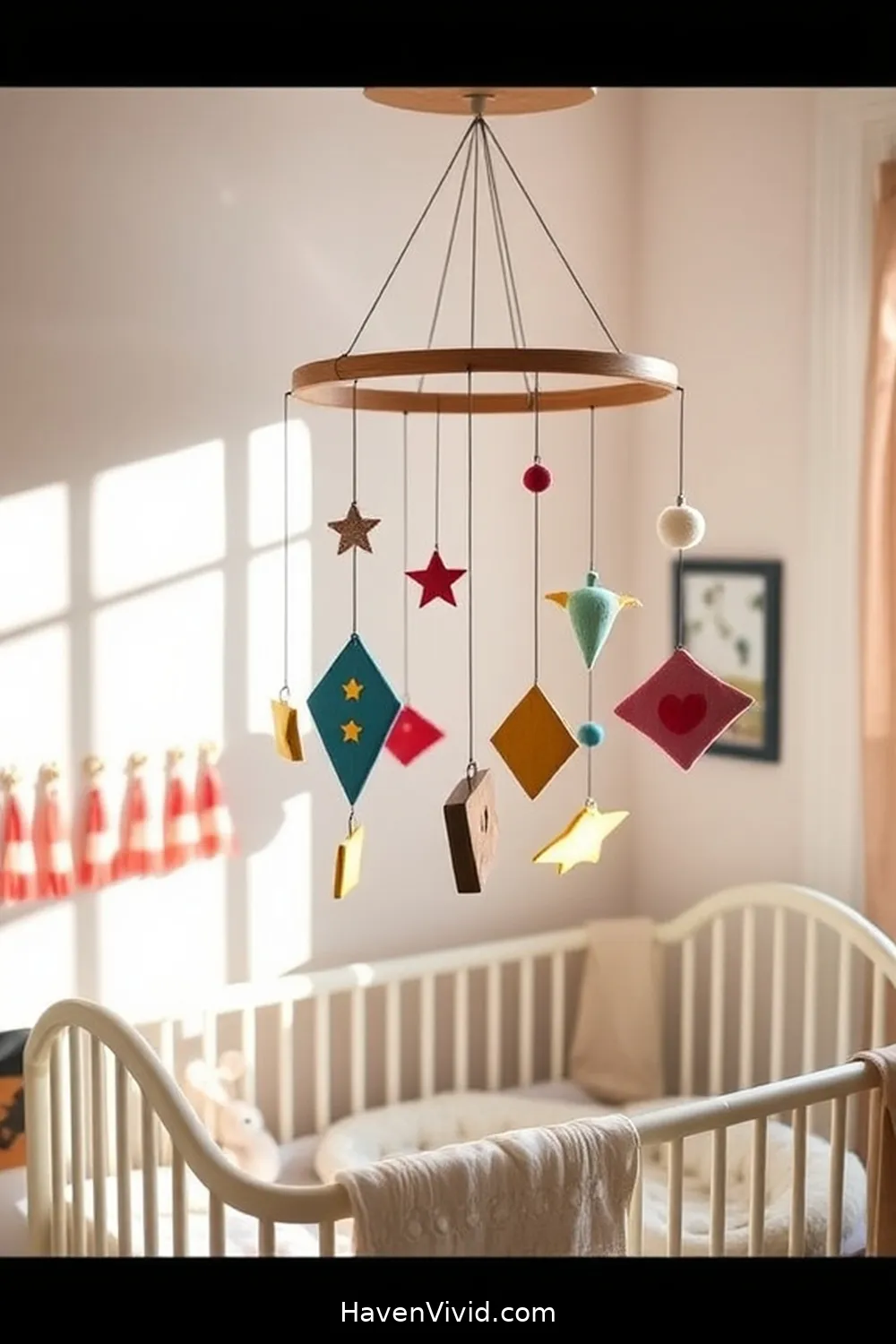 12 Creative Ways to Design Artistic Nursery Spaces Using Reclaimed Materials 6 DIY Mobile Using Recycled Materials for 12 Creative Ways to Design Artistic Nursery Spaces Using Reclaimed Materials