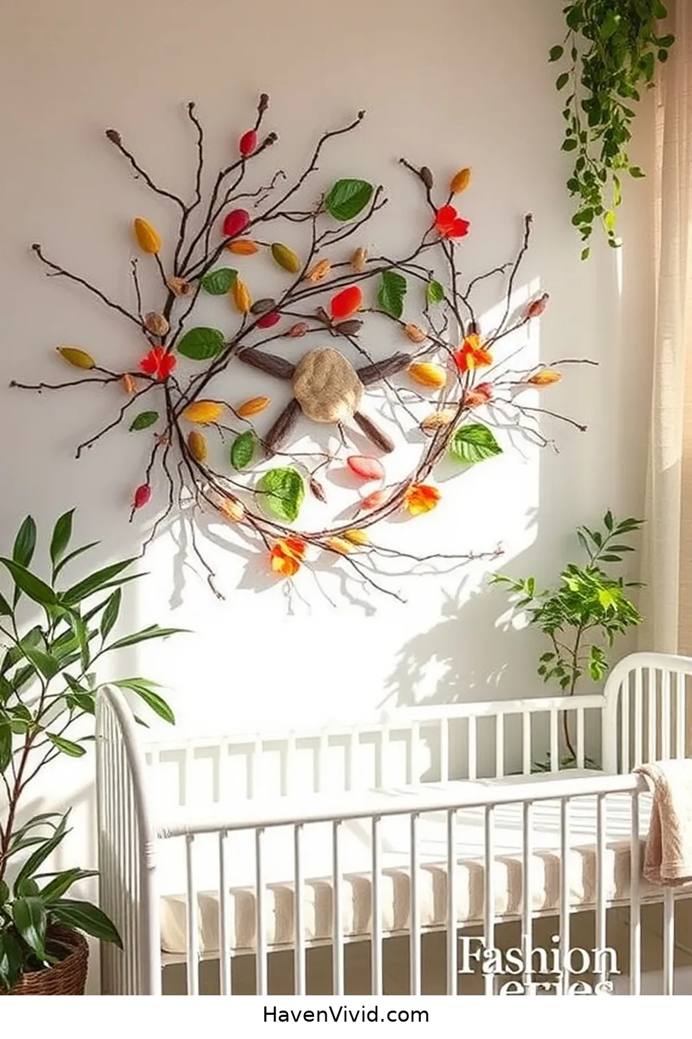 12 Creative Ways to Design Artistic Nursery Spaces Using Reclaimed Materials 13 Nature-Inspired Wall Art Using Found Objects for 12 Creative Ways to Design Artistic Nursery Spaces Using Reclaimed Materials