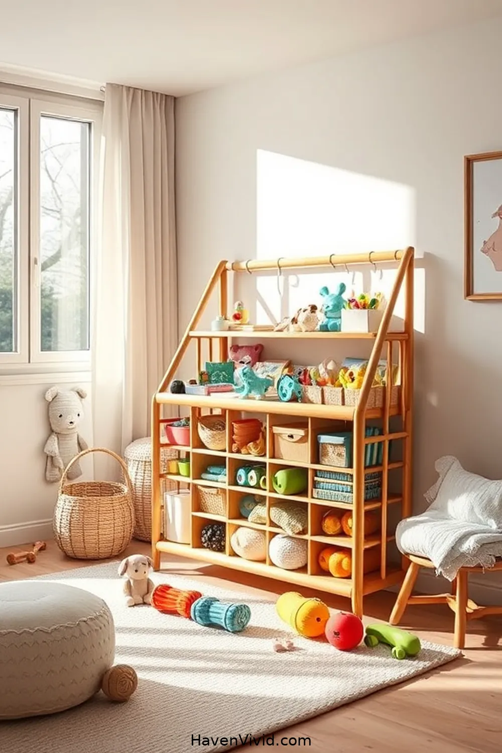 12 Creative Ways to Use Bamboo in Artistic Nursery Spaces 12 Bamboo Toy Organizers: Keeping Clutter at Bay for 12 Creative Ways to Use Bamboo in Artistic Nursery Spaces