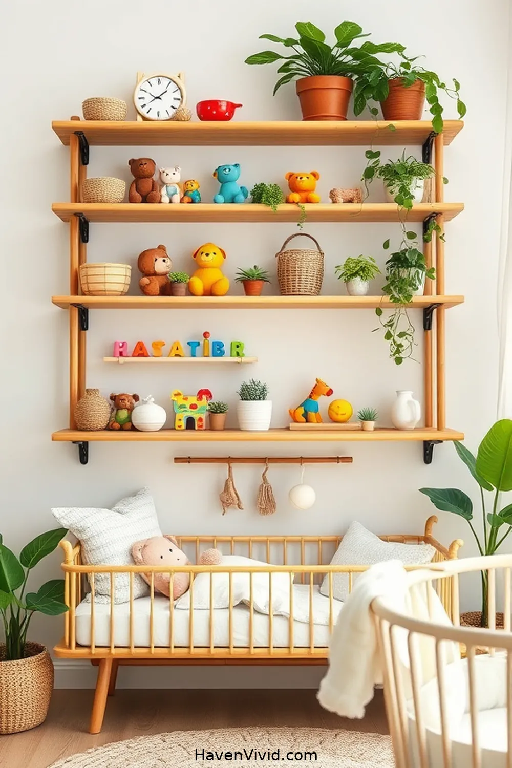 12 Creative Ways to Use Bamboo in Artistic Nursery Spaces 5 Eco-Friendly Bamboo Shelving: Functional Storage Solutions for 12 Creative Ways to Use Bamboo in Artistic Nursery Spaces