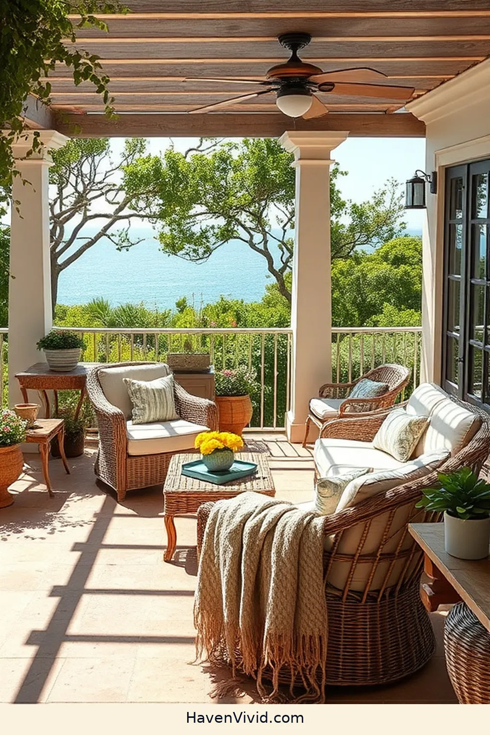 12 Essentials for Coastal Living on Your Outdoor Patio Using Natural Fibers 10 Natural Fiber Throws for 12 Essentials for Coastal Living on Your Outdoor Patio Using Natural Fibers