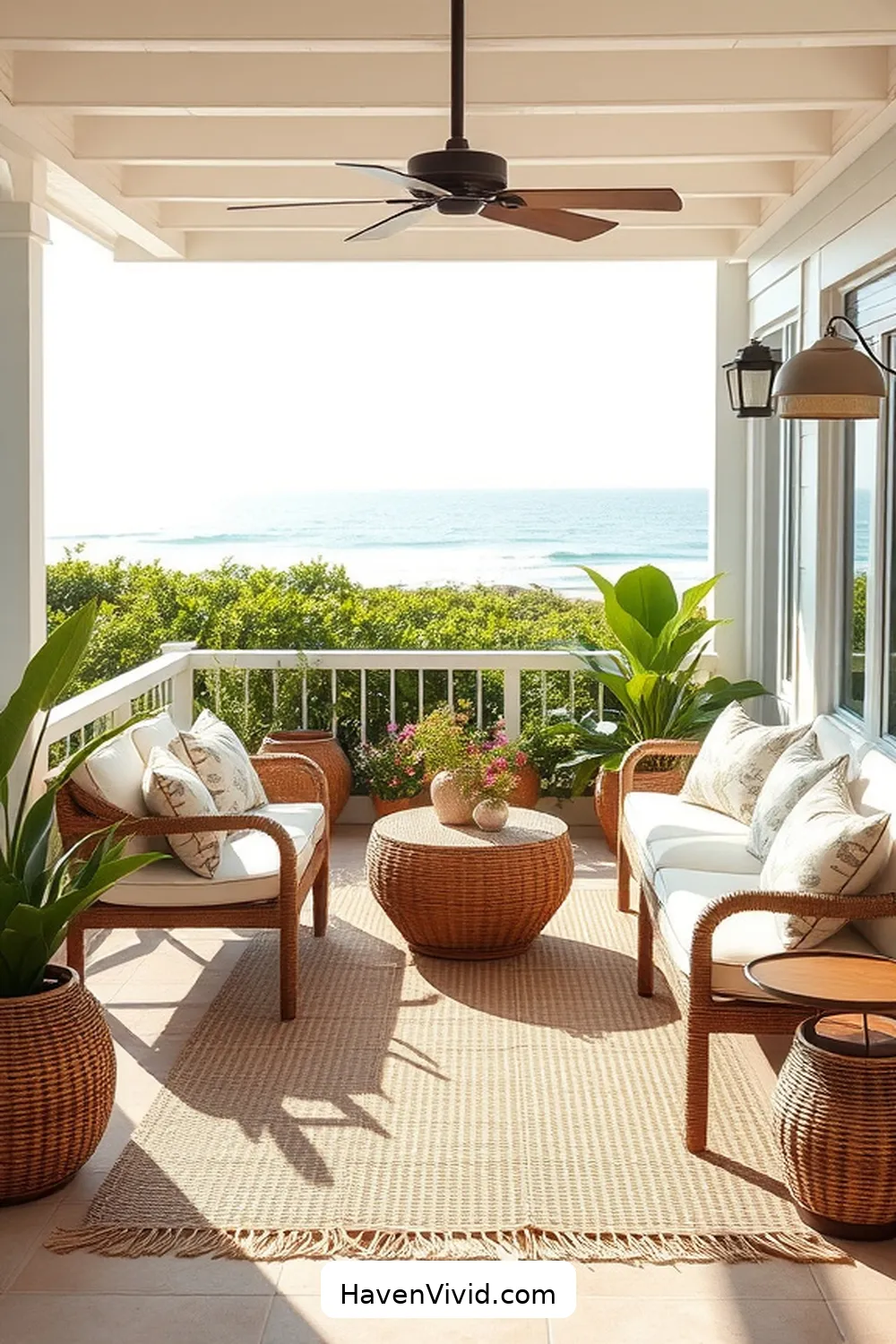 12 Essentials for Coastal Living on Your Outdoor Patio Using Natural Fibers 9 Sisal Outdoor Rugs for 12 Essentials for Coastal Living on Your Outdoor Patio Using Natural Fibers