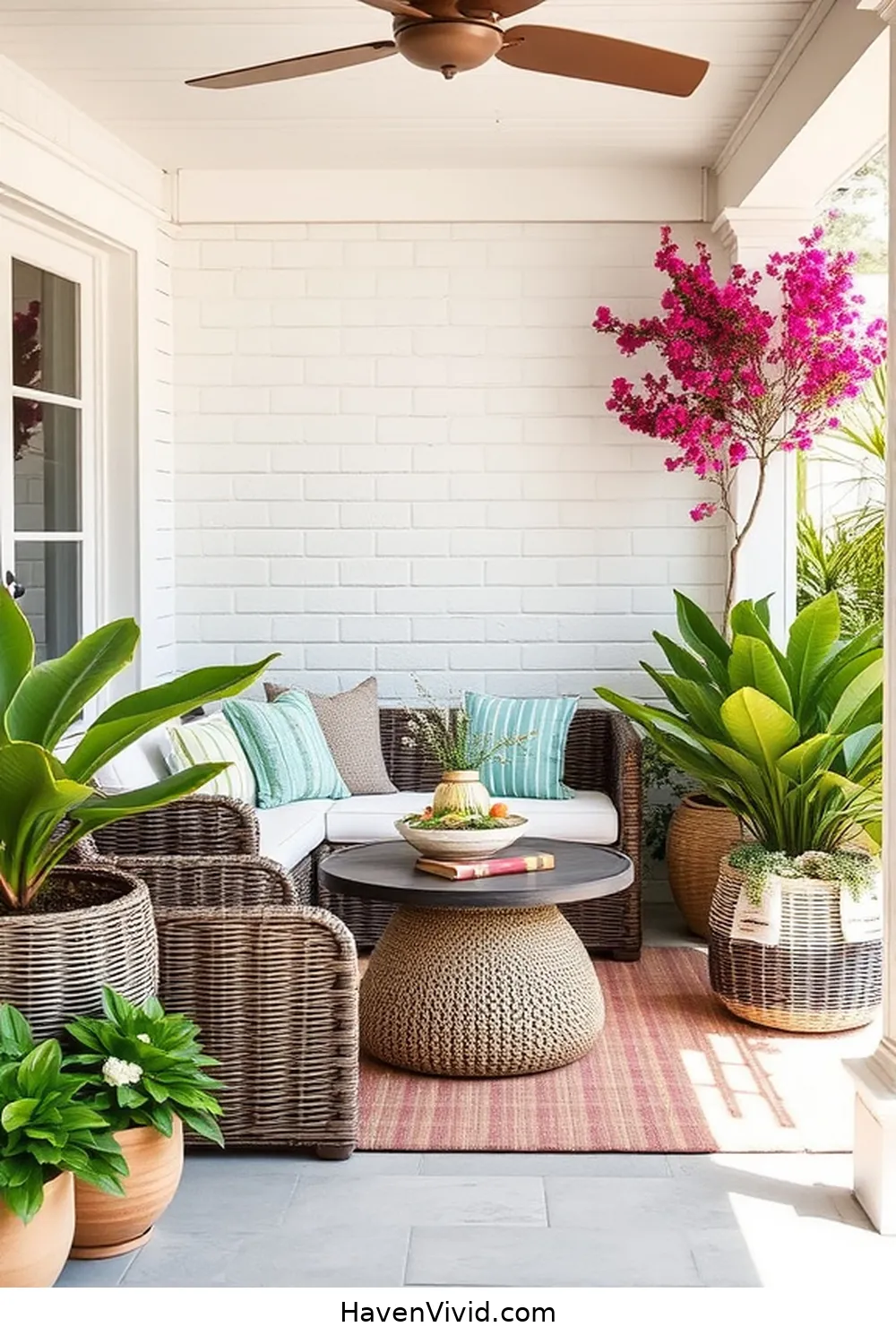 12 Essentials for Coastal Living on Your Outdoor Patio Using Natural Fibers 12 Wicker Storage Solutions for 12 Essentials for Coastal Living on Your Outdoor Patio Using Natural Fibers