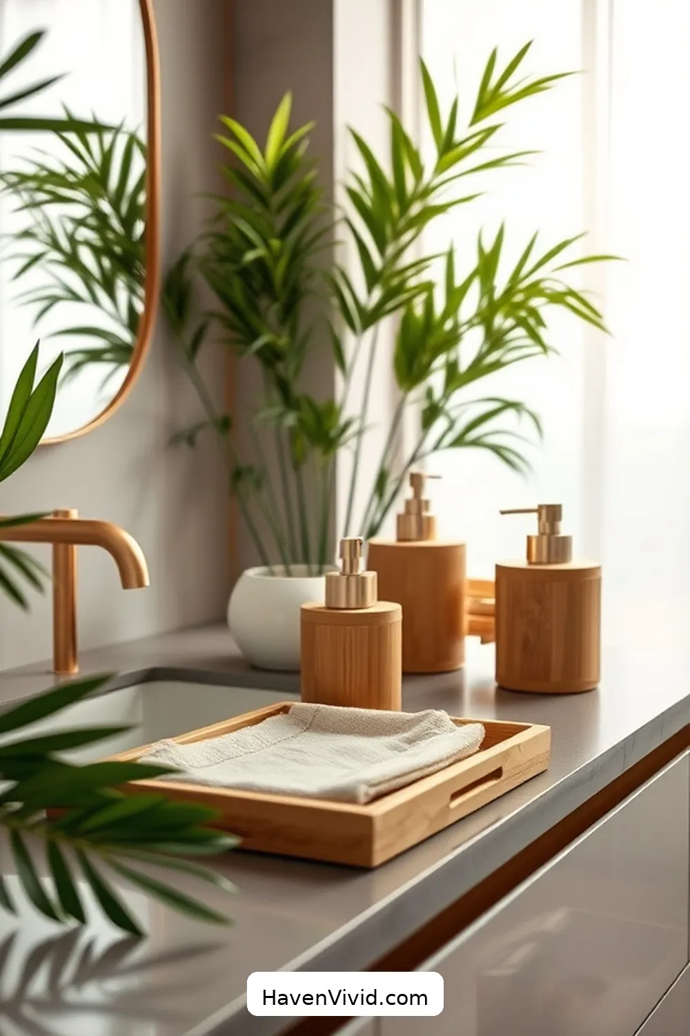 12 Ways for Eco-Friendly Living in Your Bathroom Using Bamboo 11 10. Bamboo Bathroom Accessories for 12 Ways for Eco-Friendly Living in Your Bathroom Using Bamboo