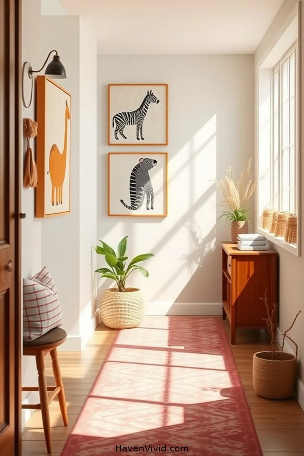12 Ways to Create a Family-Friendly Hallway Using Organic Cotton 7 Durable Organic Cotton Wall Art for Kid-Friendly Decor for 12 Ways to Create a Family-Friendly Hallway Using Organic Cotton