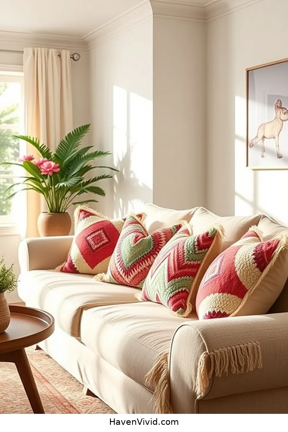 12 Ways to Create a Family-Friendly Living Room Using Organic Cotton 3 Add Organic Cotton Throw Pillows for 12 Ways to Create a Family-Friendly Living Room Using Organic Cotton
