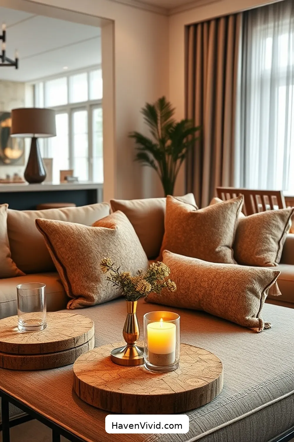 Warm Cork Accessories for 12 Ways to Create a Glamorous Lifestyle in Your Living Room Using Cork Decor