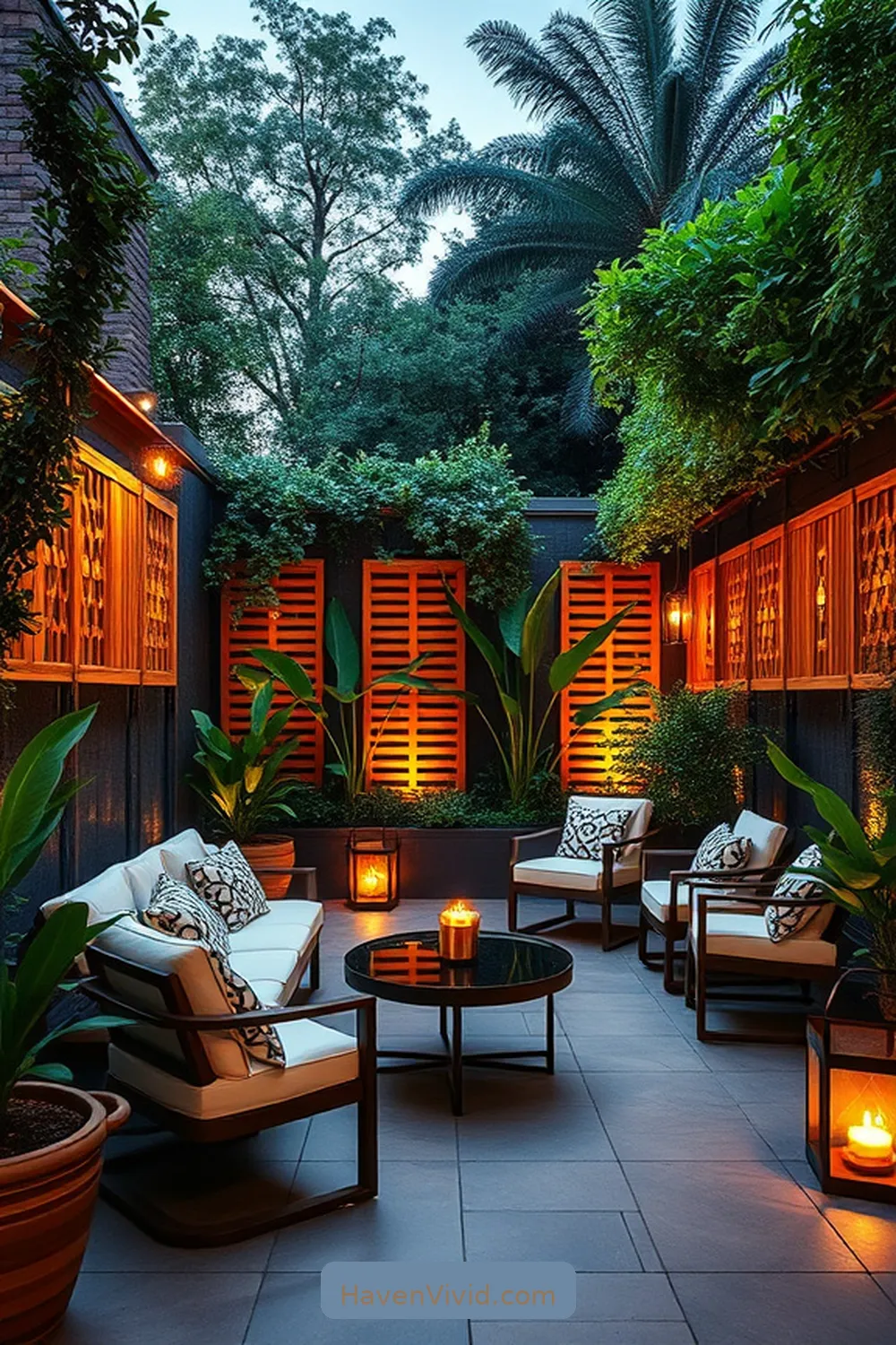 12 Ways to Create a Glamorous Outdoor Patio Using Recycled Wood 12 Decorative Wood Fencing for 12 Ways to Create a Glamorous Outdoor Patio Using Recycled Wood