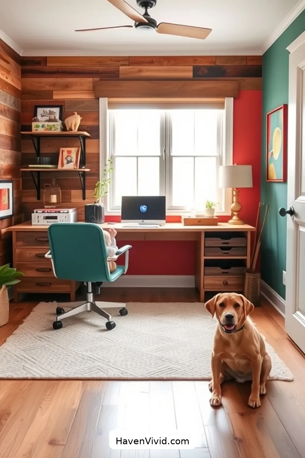 12 Ways to Design a Family-Friendly Living Home Office Using Reclaimed Materials 12 Incorporate Eco-Friendly Paints and Finishes for 12 Ways to Design a Family-Friendly Living Home Office Using Reclaimed Materials