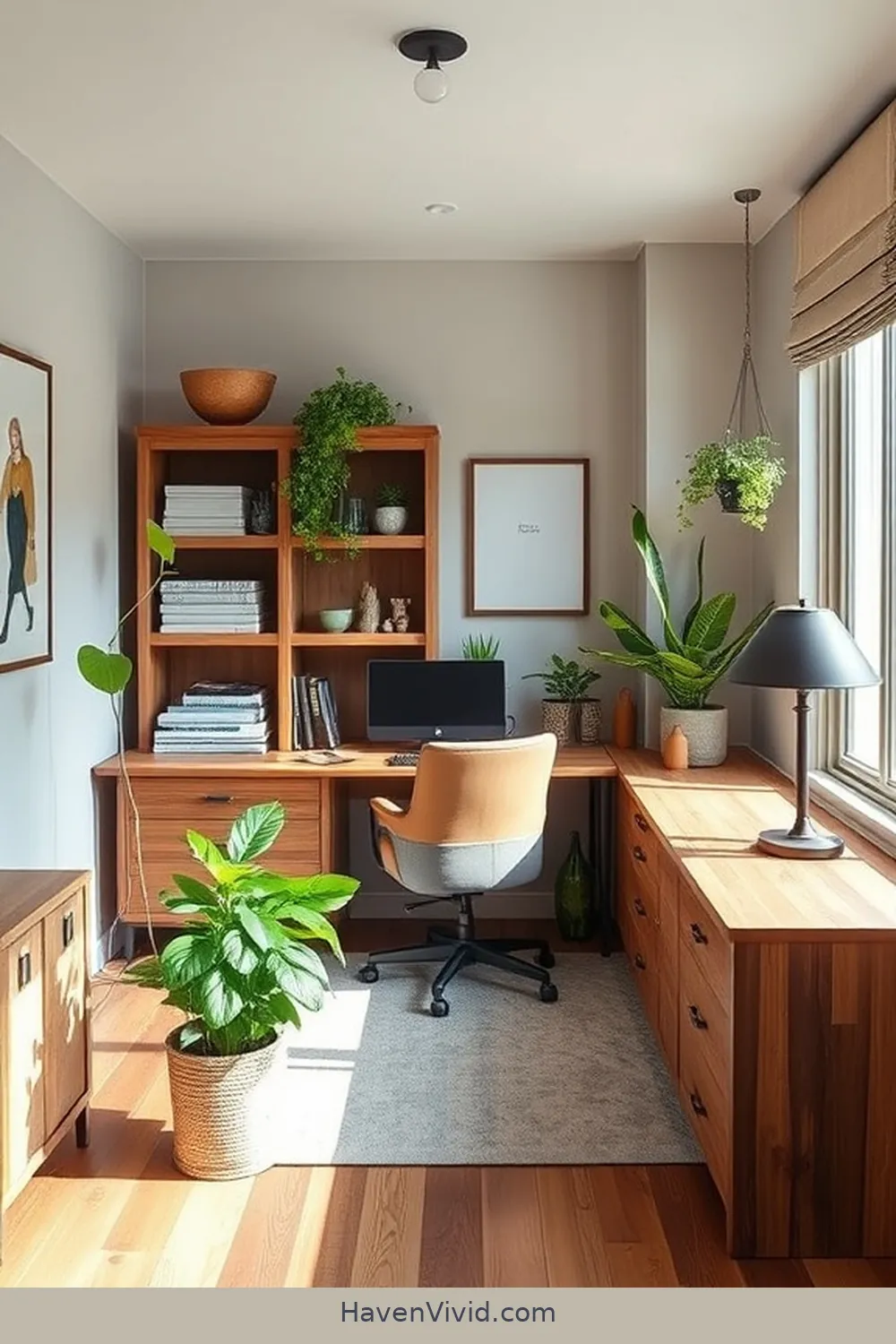 12 Ways to Design a Family-Friendly Living Home Office Using Reclaimed Materials 2 Utilize Reclaimed Wood for Furniture for 12 Ways to Design a Family-Friendly Living Home Office Using Reclaimed Materials