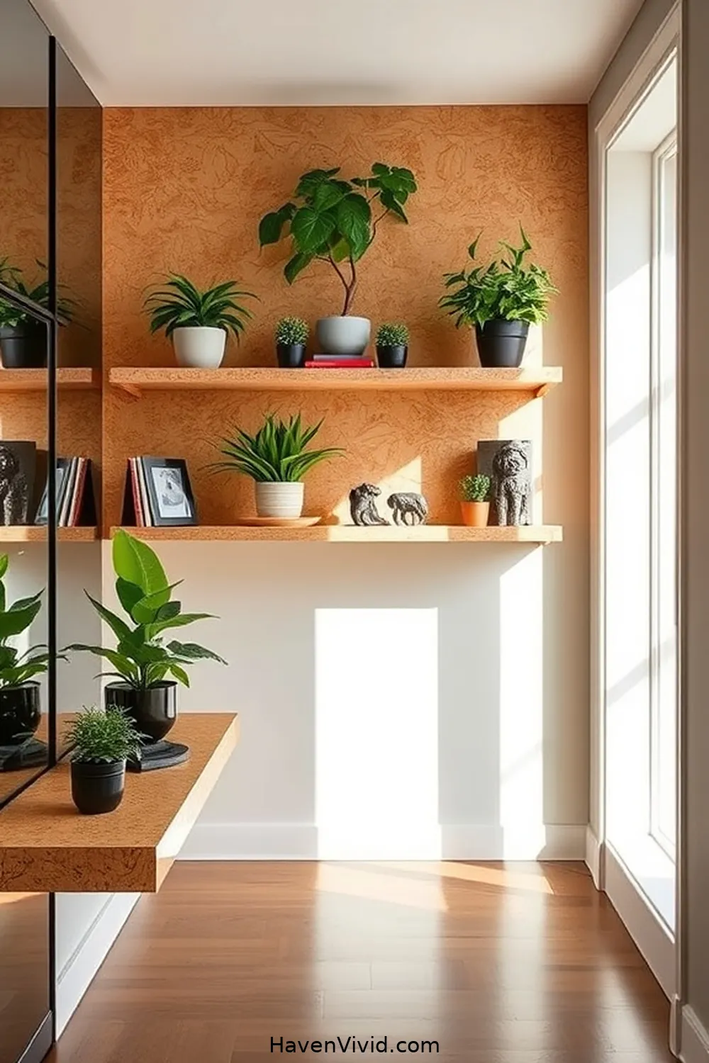 12 Ways to Embrace Eco-Friendly Living in Your Hallway Using Cork 10 Cork Shelves for Functional Storage for 12 Ways to Embrace Eco-Friendly Living in Your Hallway Using Cork