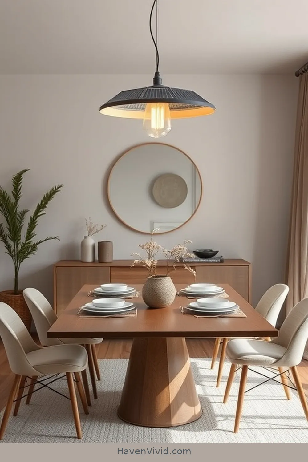 12 Ways to Embrace a Minimalist Lifestyle in Your Dining Room Using Solar-Powered Lights 12 Create a Focal Point for 12 Ways to Embrace a Minimalist Lifestyle in Your Dining Room Using Solar-Powered Lights