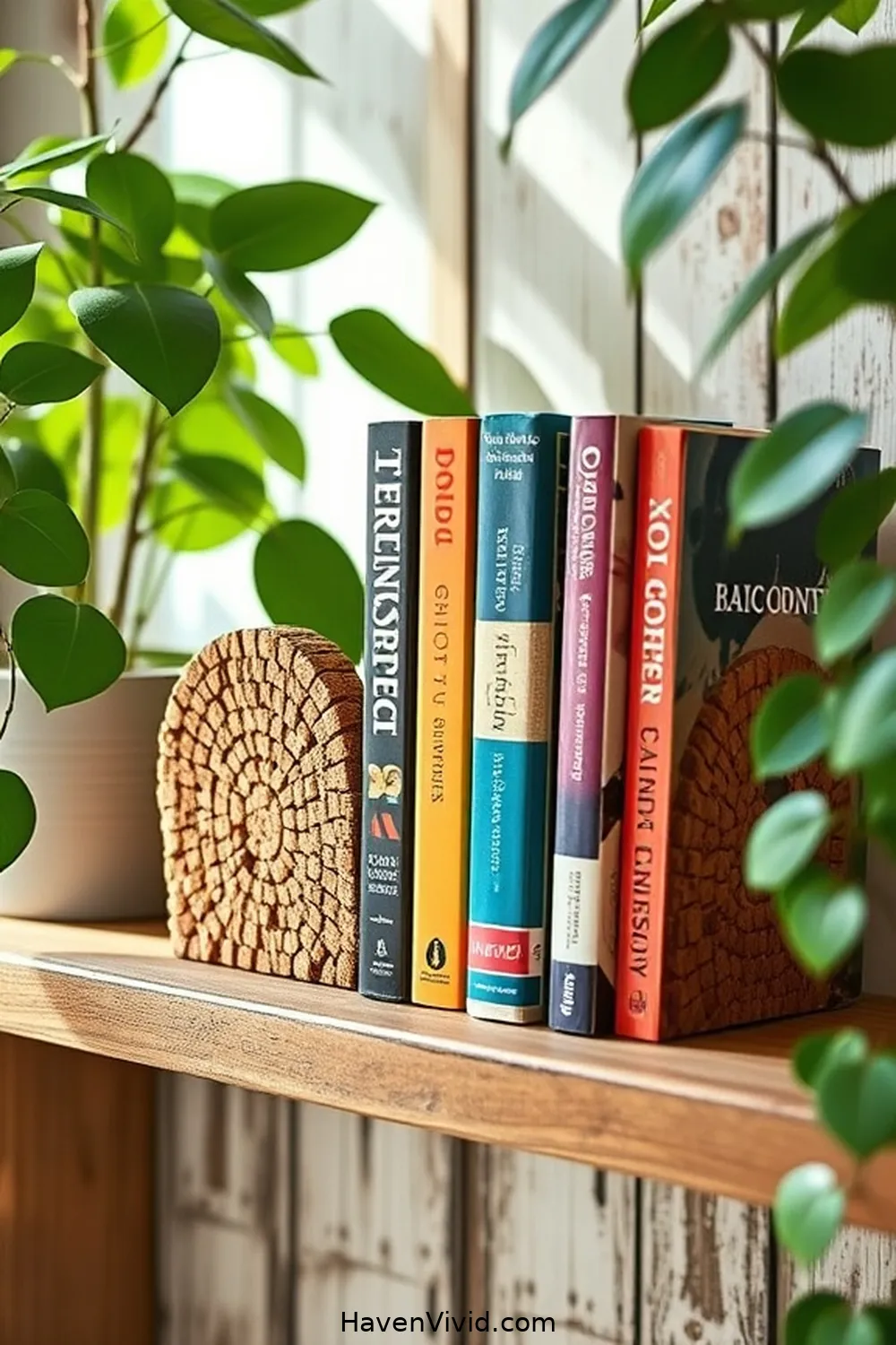 12 Ways to Use Cork for Farmhouse Living in Your Library 2 Cork Bookends for a Natural Touch for 12 Ways to Use Cork for Farmhouse Living in Your Library