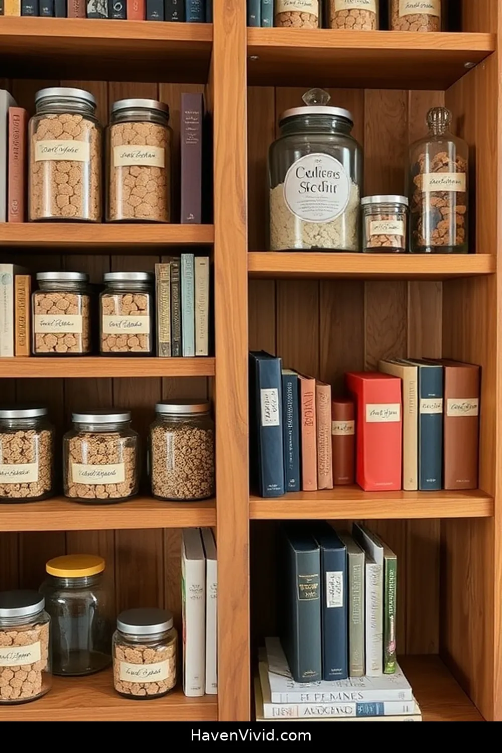 12 Ways to Use Cork for Farmhouse Living in Your Library 11 Customized Cork Labels for Organization for 12 Ways to Use Cork for Farmhouse Living in Your Library