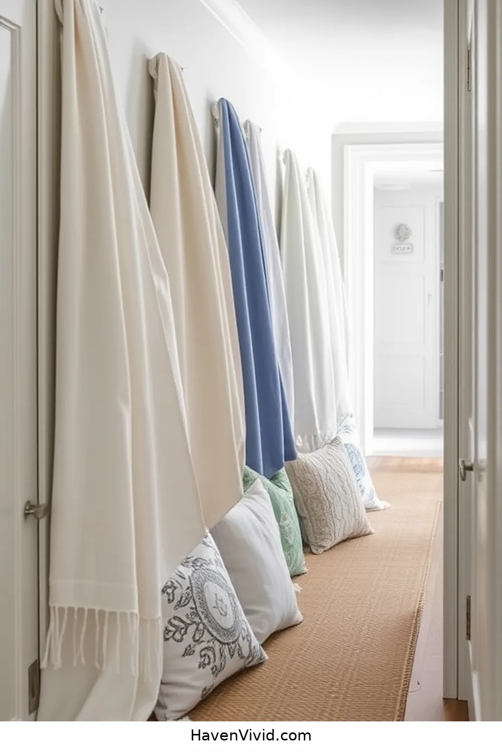 13 Creative Ways for Coastal Living in Your Hallway Using Upcycled Fabric 4 Decorative Pillow Covers With a Nautical Twist for 13 Creative Ways for Coastal Living in Your Hallway Using Upcycled Fabric