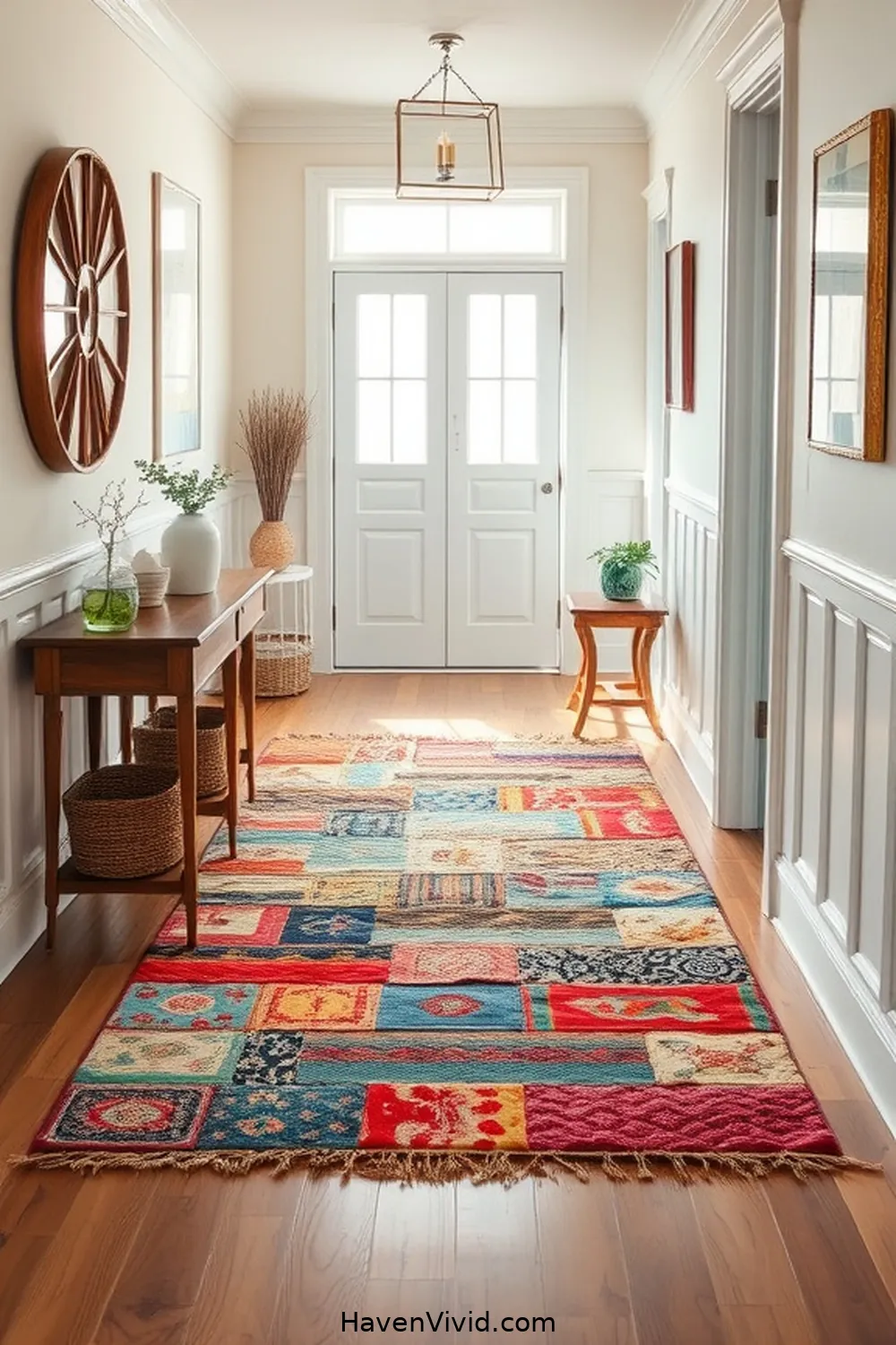 13 Creative Ways for Coastal Living in Your Hallway Using Upcycled Fabric 11 Handmade Fabric Rugs for Softness and Style for 13 Creative Ways for Coastal Living in Your Hallway Using Upcycled Fabric