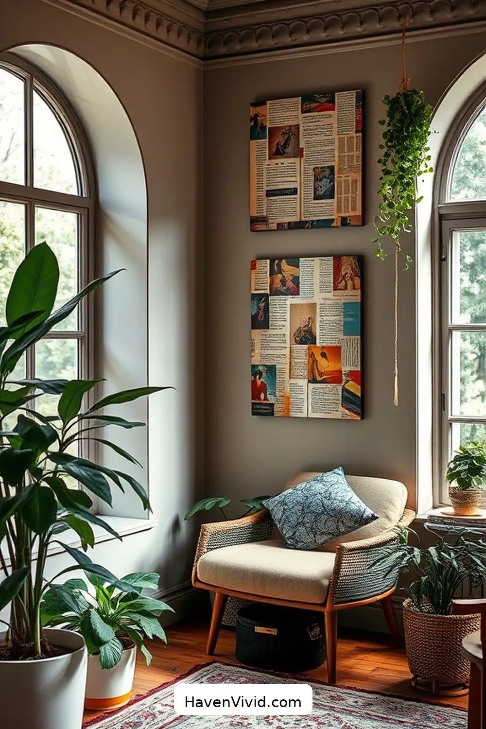 13 Creative Ways for Eco-Friendly Living in Your Library Using Reclaimed Materials 2 Transforming Old Book Pages Into Wall Art for 13 Creative Ways for Eco-Friendly Living in Your Library Using Reclaimed Materials