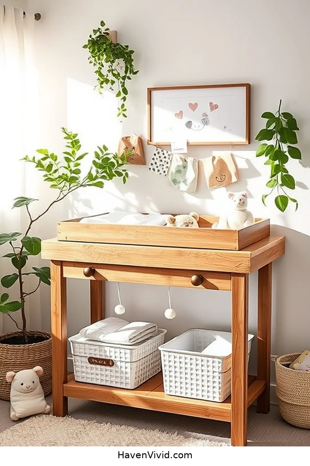 13 Creative Ways for Family-Friendly Living in Your Nursery Using Reclaimed Materials 4 DIY Changing Table From Reclaimed Furniture for 13 Creative Ways for Family-Friendly Living in Your Nursery Using Reclaimed Materials