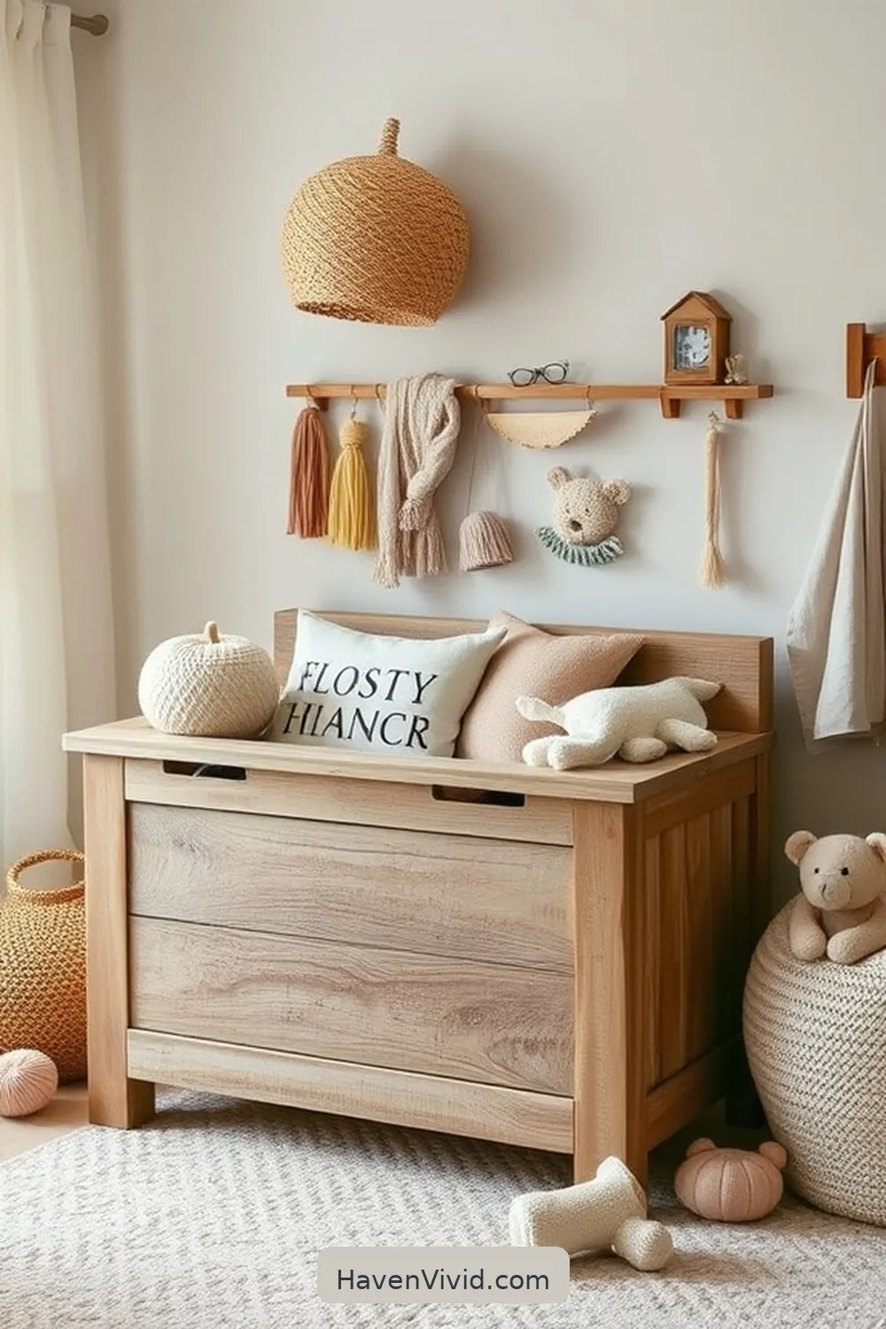 13 Creative Ways for Family-Friendly Living in Your Nursery Using Reclaimed Materials 7 Rustic Toy Chest From Reclaimed Barn Wood for 13 Creative Ways for Family-Friendly Living in Your Nursery Using Reclaimed Materials