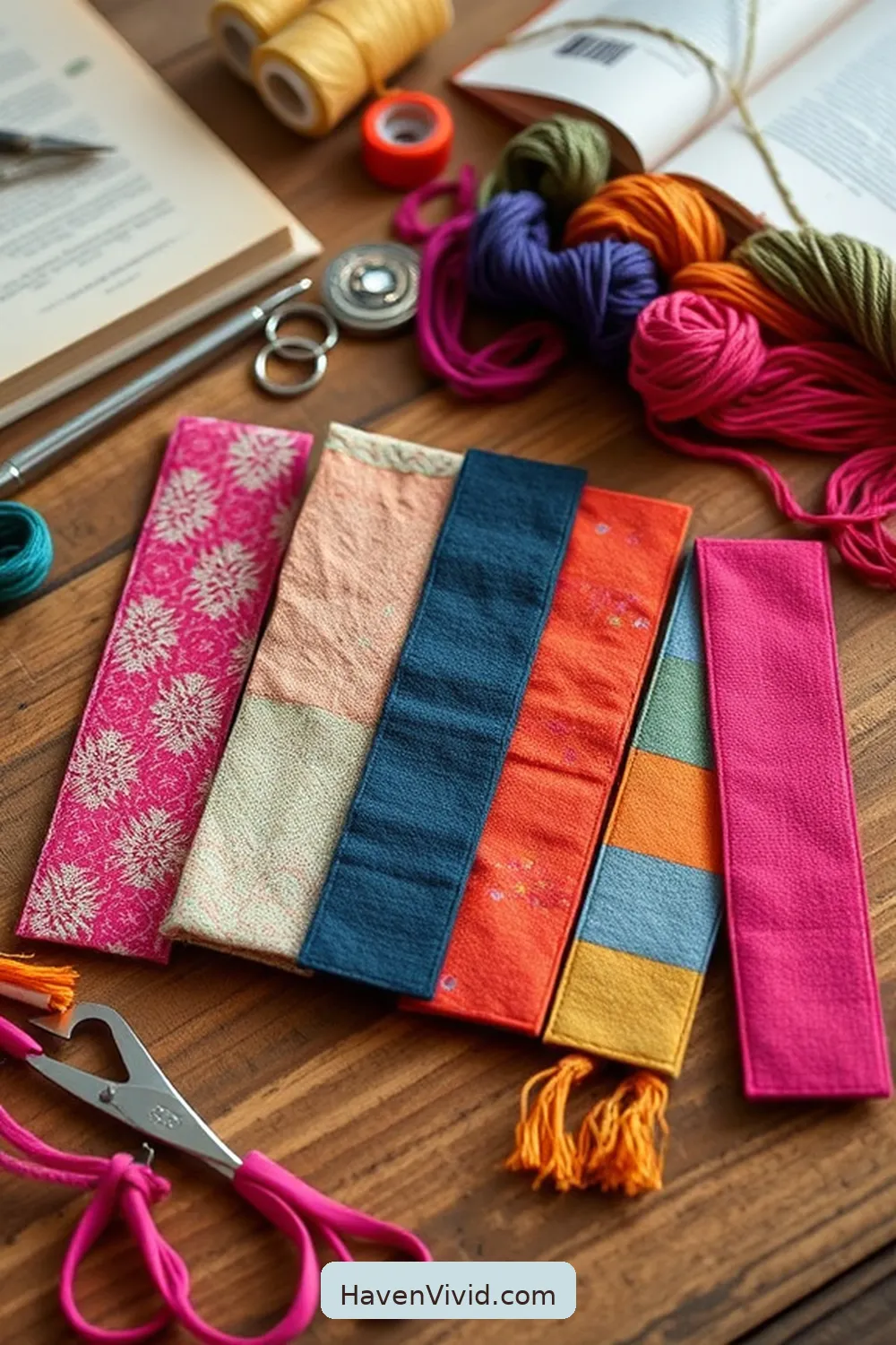 13 Creative Ways for Using Upcycled Fabric in Family-Friendly Library Spaces 7 DIY Bookmarks Made From Fabric Scraps for 13 Creative Ways for Using Upcycled Fabric in Family-Friendly Library Spaces