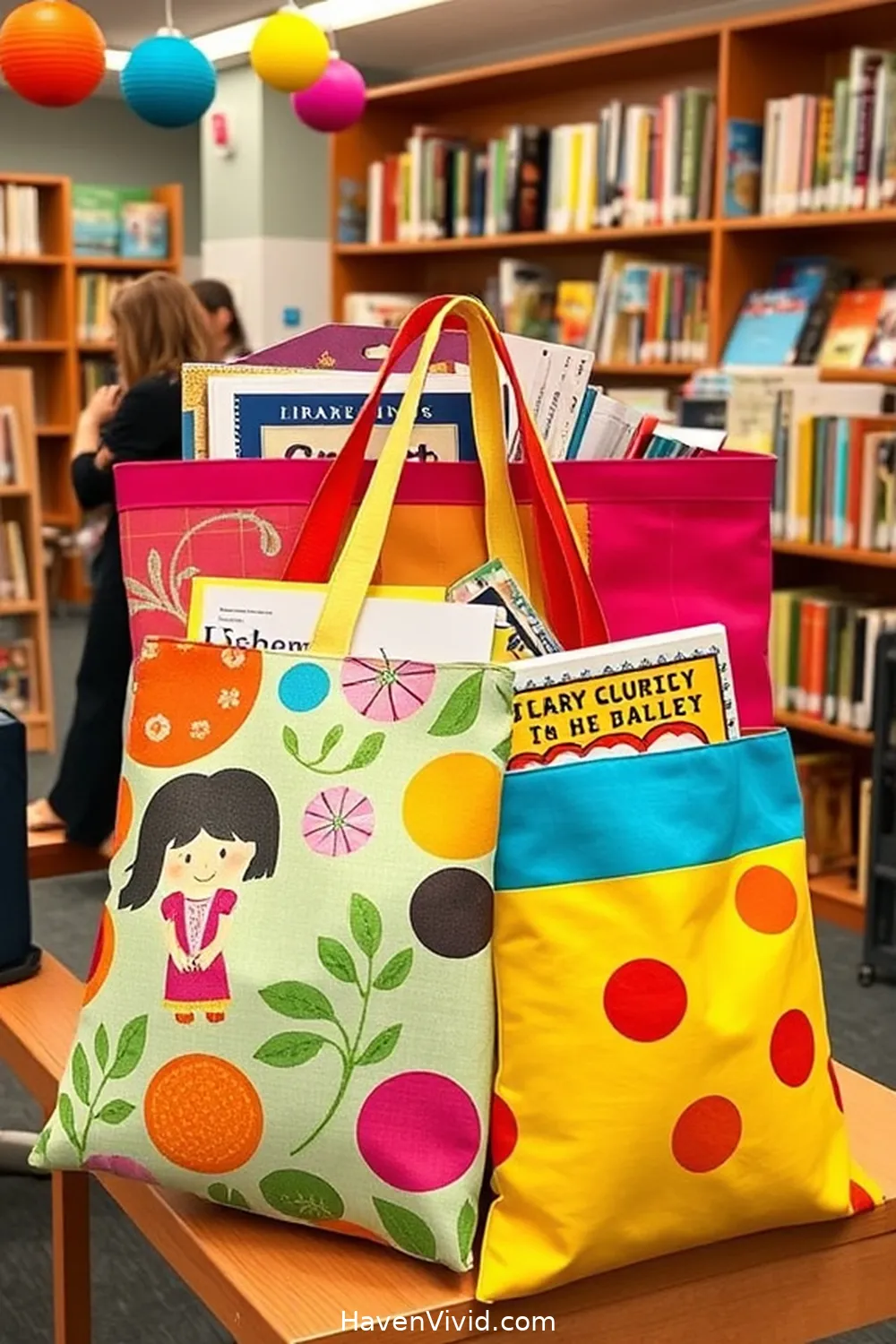 13 Creative Ways for Using Upcycled Fabric in Family-Friendly Library Spaces 10 Reusable Fabric Bags for Library Events for 13 Creative Ways for Using Upcycled Fabric in Family-Friendly Library Spaces