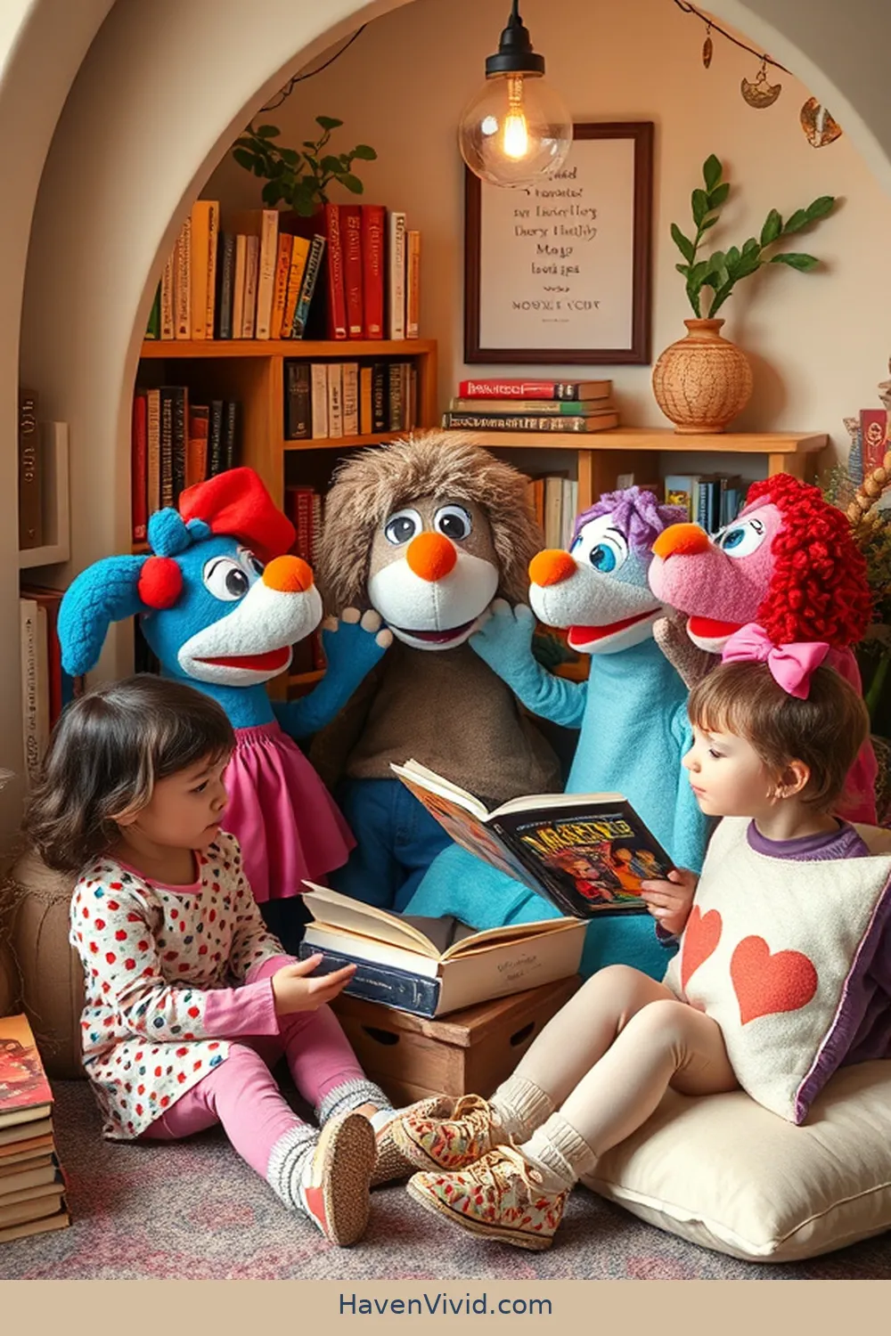 13 Creative Ways for Using Upcycled Fabric in Family-Friendly Library Spaces 12 Soft Fabric Puppets for Storytelling for 13 Creative Ways for Using Upcycled Fabric in Family-Friendly Library Spaces