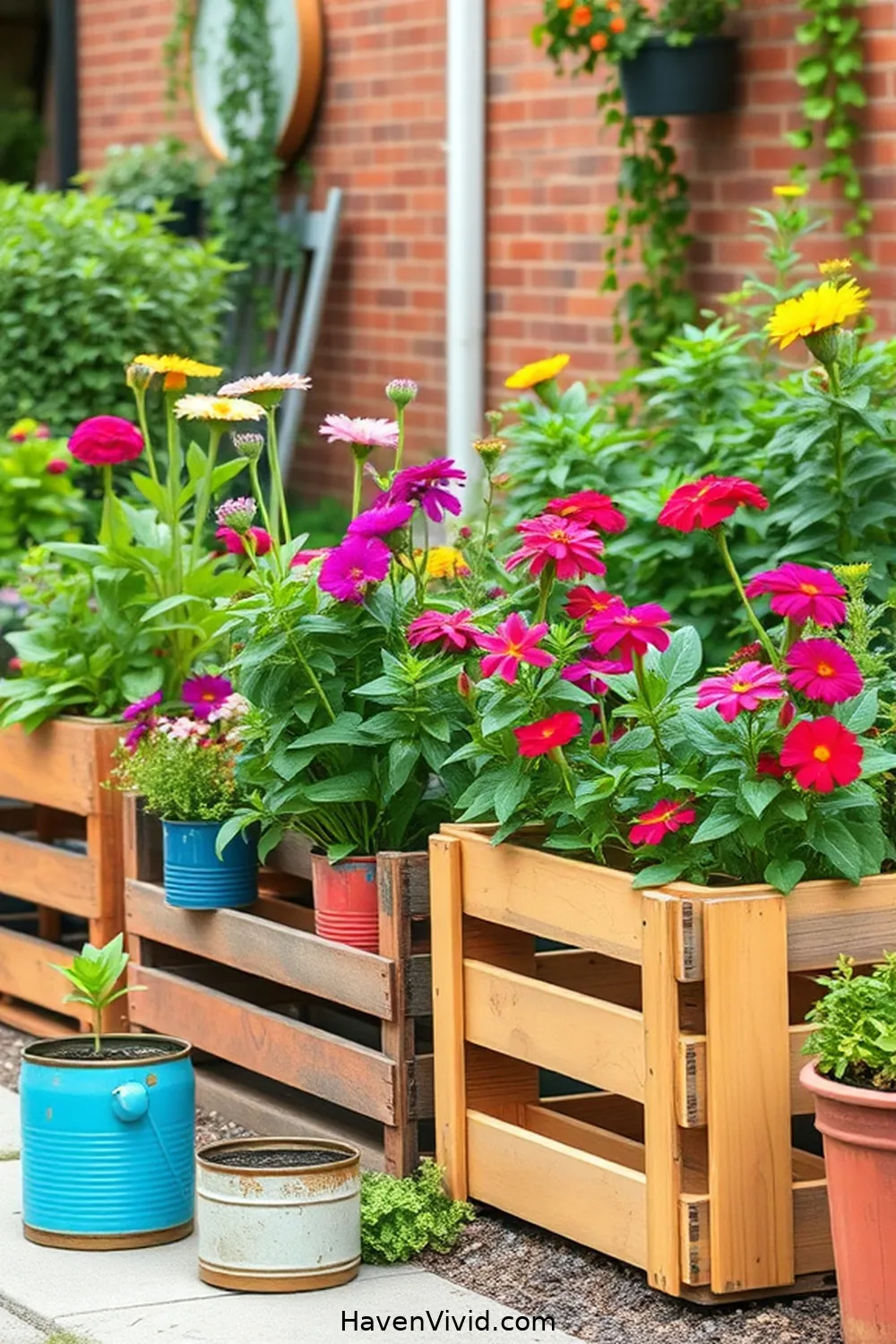 13 Innovative Ways of Using Reclaimed Materials in Urban Library Living 10 Community Garden With Recycled Planters for 13 Innovative Ways of Using Reclaimed Materials in Urban Library Living