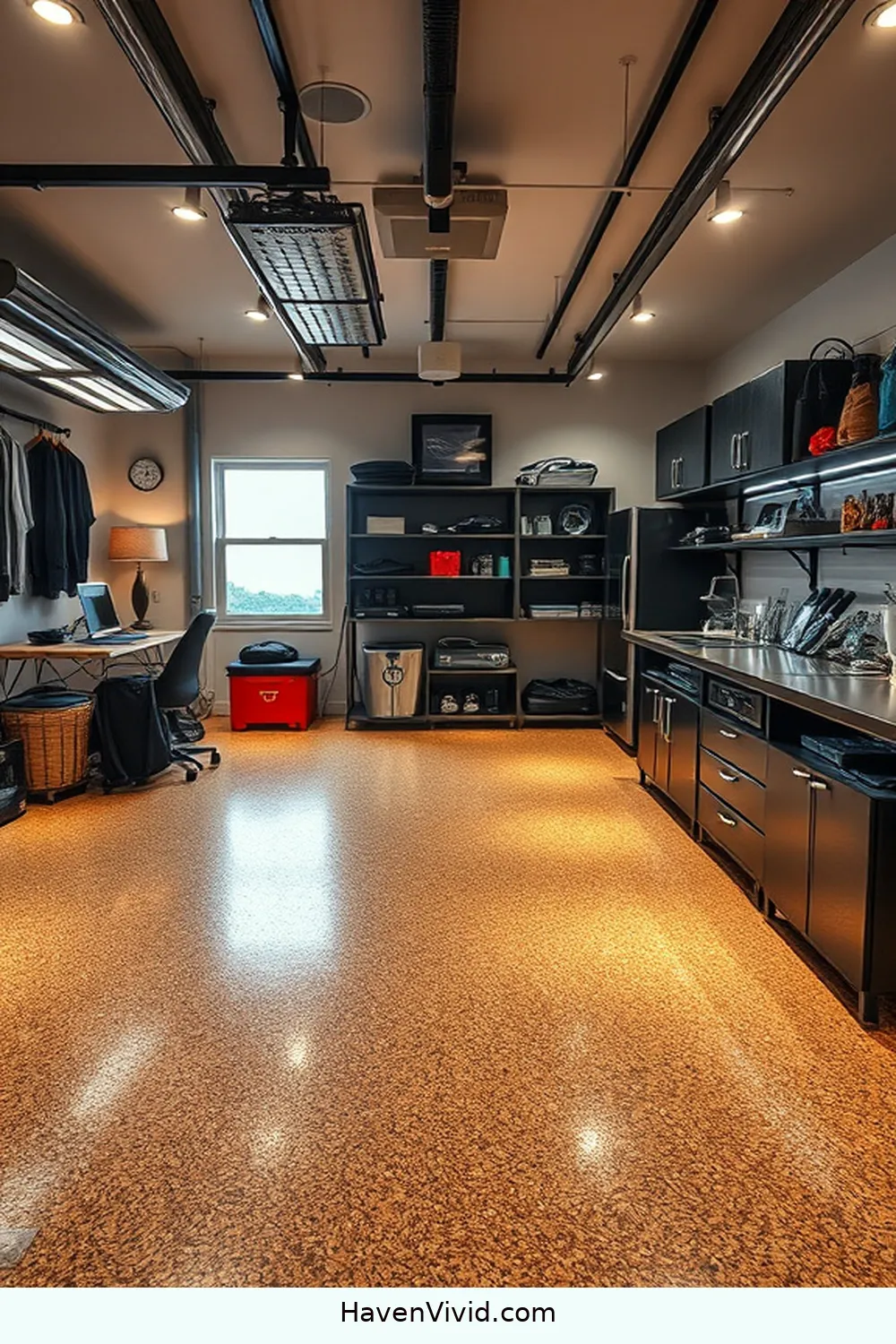 13 Ways to Achieve a Glamorous Lifestyle in Your Garage Using Cork 2 Cork Flooring for an Elegant Look for 13 Ways to Achieve a Glamorous Lifestyle in Your Garage Using Cork