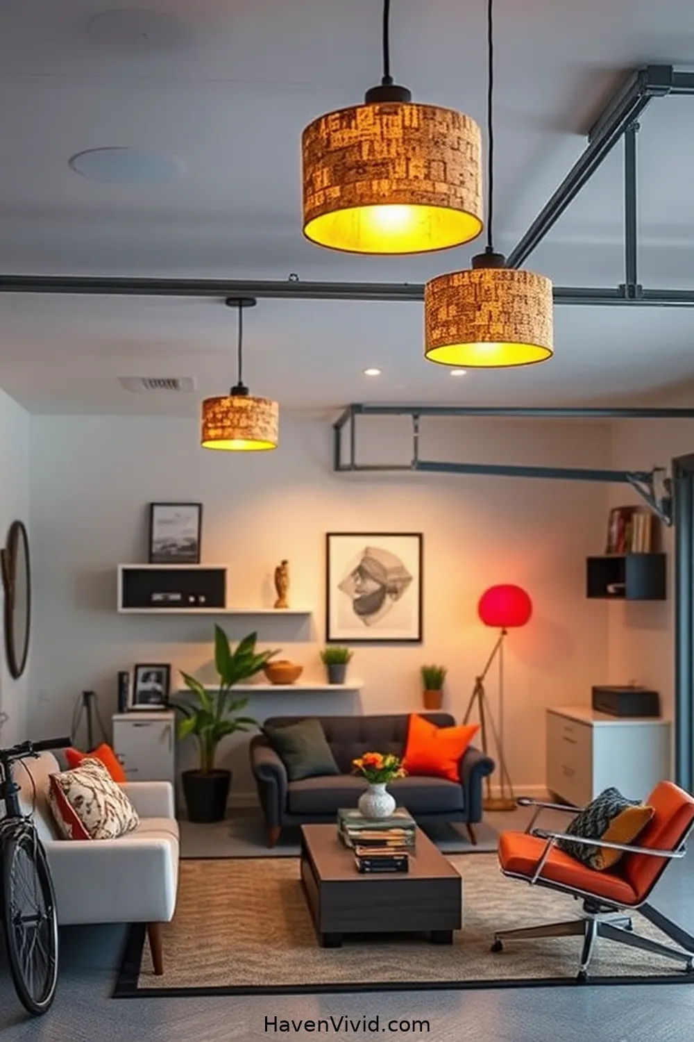 13 Ways to Achieve a Glamorous Lifestyle in Your Garage Using Cork 14 Cork-Infused Lighting Fixtures for 13 Ways to Achieve a Glamorous Lifestyle in Your Garage Using Cork