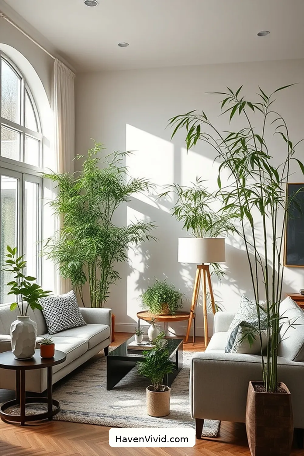 13 Ways to Create a Family-Friendly Living Room Using Bamboo Décor 8 Decorate With Bamboo Plants for 13 Ways to Create a Family-Friendly Living Room Using Bamboo Décor