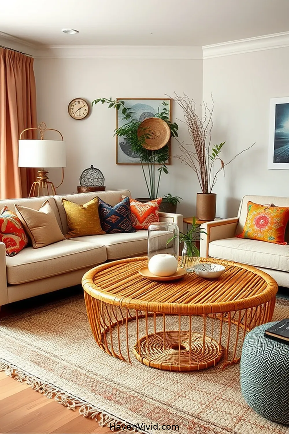 13 Ways to Create a Family-Friendly Living Room Using Bamboo Décor 3 Use Bamboo Accessories for 13 Ways to Create a Family-Friendly Living Room Using Bamboo Décor