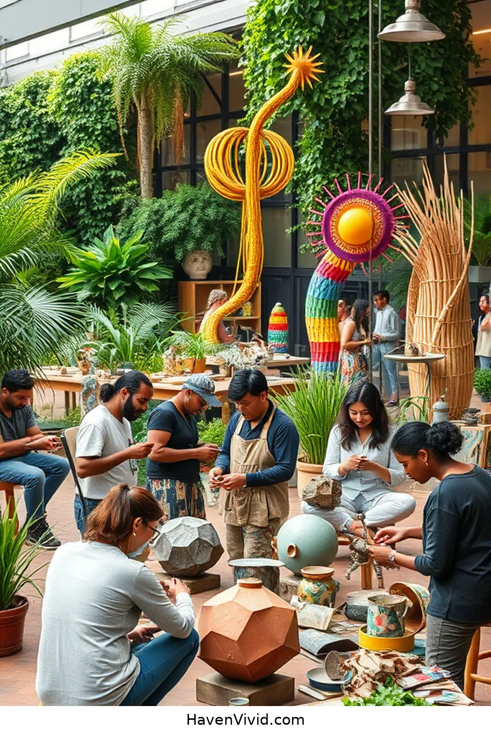 14 Artistic Spaces in Libraries Using Reclaimed Materials 15 Community Engagement: Workshops and Programs Utilizing Reclaimed Materials for 14 Artistic Spaces in Libraries Using Reclaimed Materials