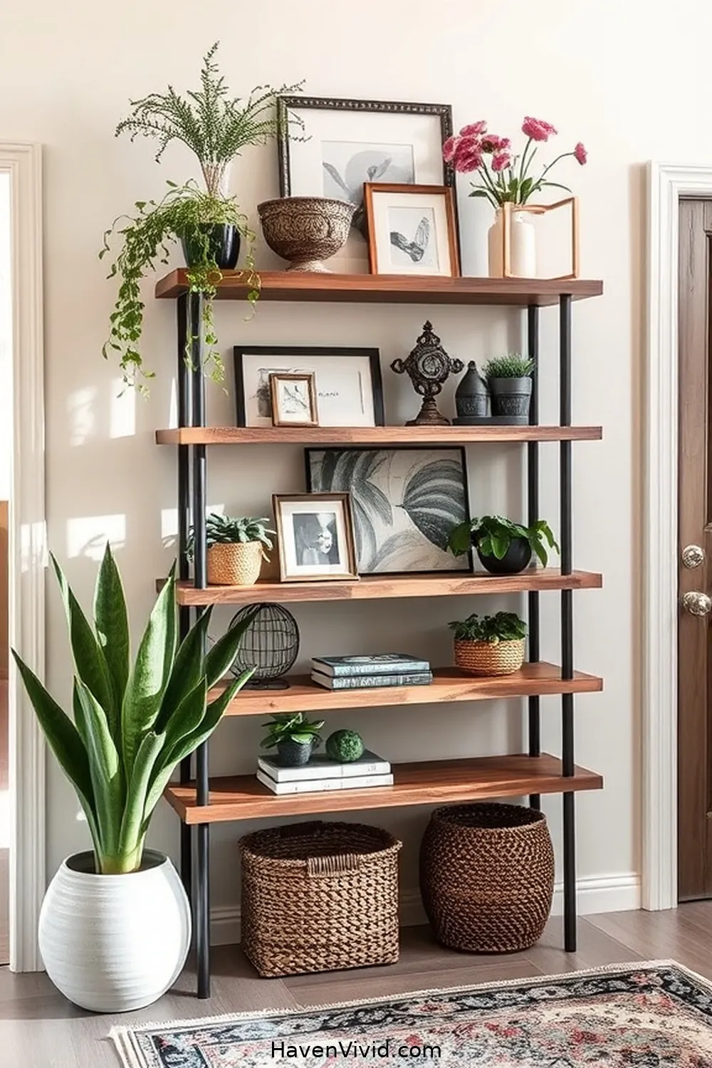 14 Creative Eco-Friendly Entryway Designs Using Recycled Wood 13 Customizable Entryway Shelves for 14 Creative Eco-Friendly Entryway Designs Using Recycled Wood