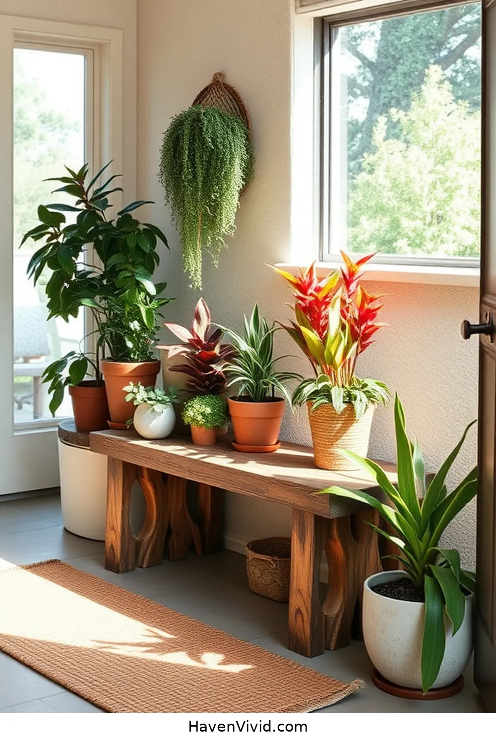 14 Creative Eco-Friendly Entryway Designs Using Recycled Wood 2 Reclaimed Wood Bench for 14 Creative Eco-Friendly Entryway Designs Using Recycled Wood