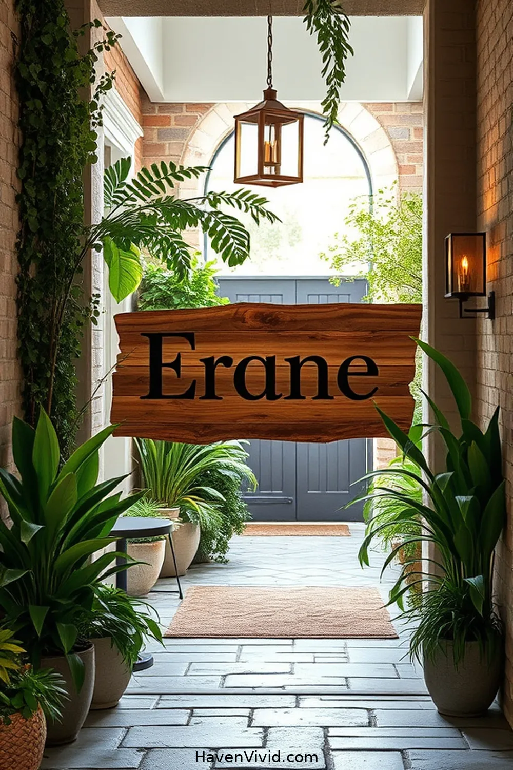 14 Creative Eco-Friendly Entryway Designs Using Recycled Wood 7 Salvaged Wood Signage for 14 Creative Eco-Friendly Entryway Designs Using Recycled Wood