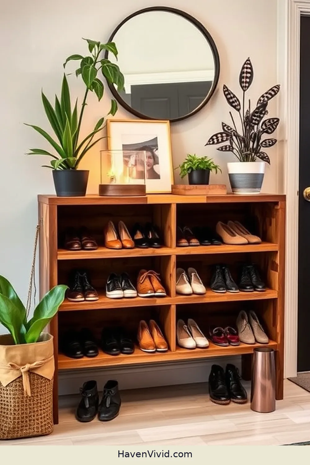 14 Creative Eco-Friendly Entryway Designs Using Recycled Wood 6 Upcycled Shoe Storage for 14 Creative Eco-Friendly Entryway Designs Using Recycled Wood