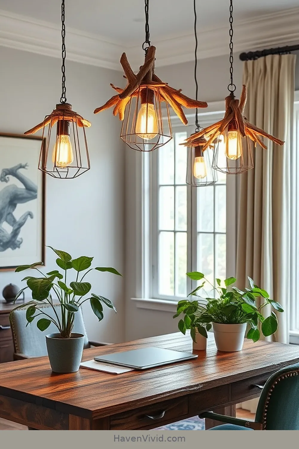 14 Creative Ways for Eco-Friendly Living in Your Home Office Using Reclaimed Materials 15 Reclaimed Light Fixtures for 14 Creative Ways for Eco-Friendly Living in Your Home Office Using Reclaimed Materials