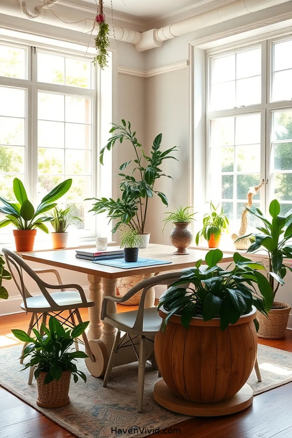 14 Creative Ways for Eco-Friendly Living in Your Home Office Using Reclaimed Materials 12 Repurposed Electrical Spools for Seating for 14 Creative Ways for Eco-Friendly Living in Your Home Office Using Reclaimed Materials